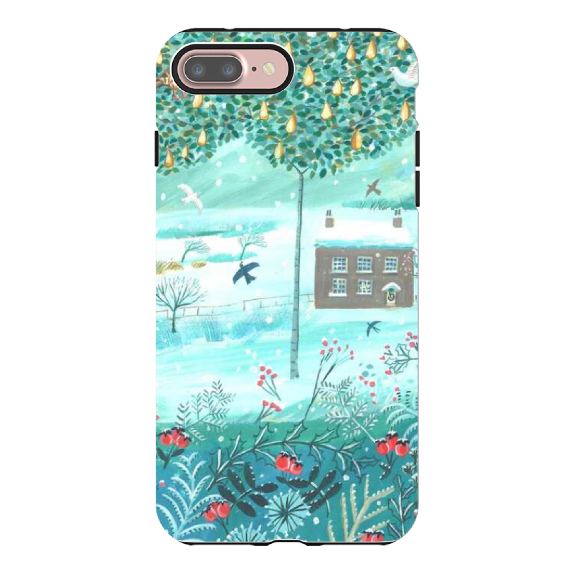 iPhone Tough Case - Pear Trees By Mary Stubberfield