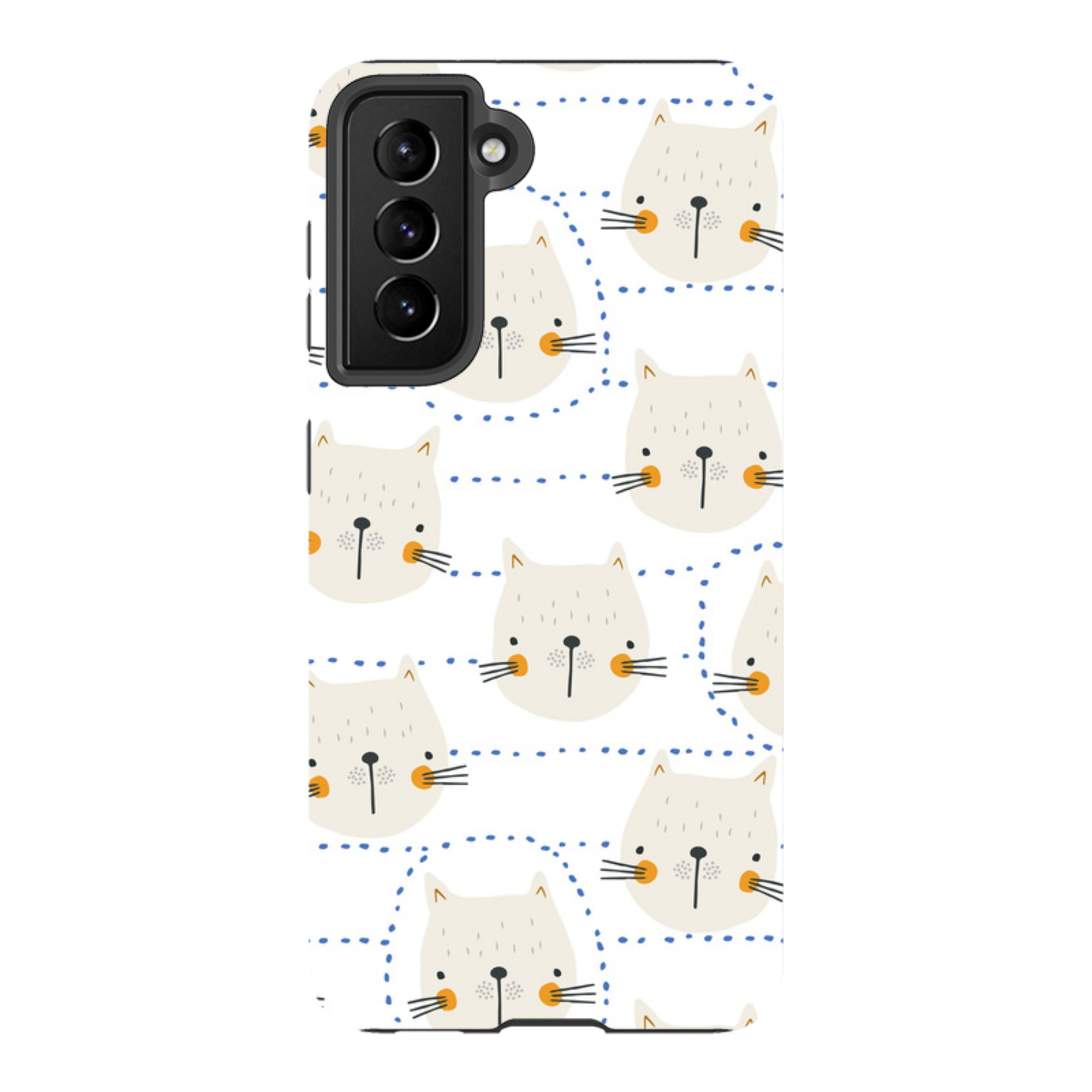 Samsung Tough Case - Cat Tiles