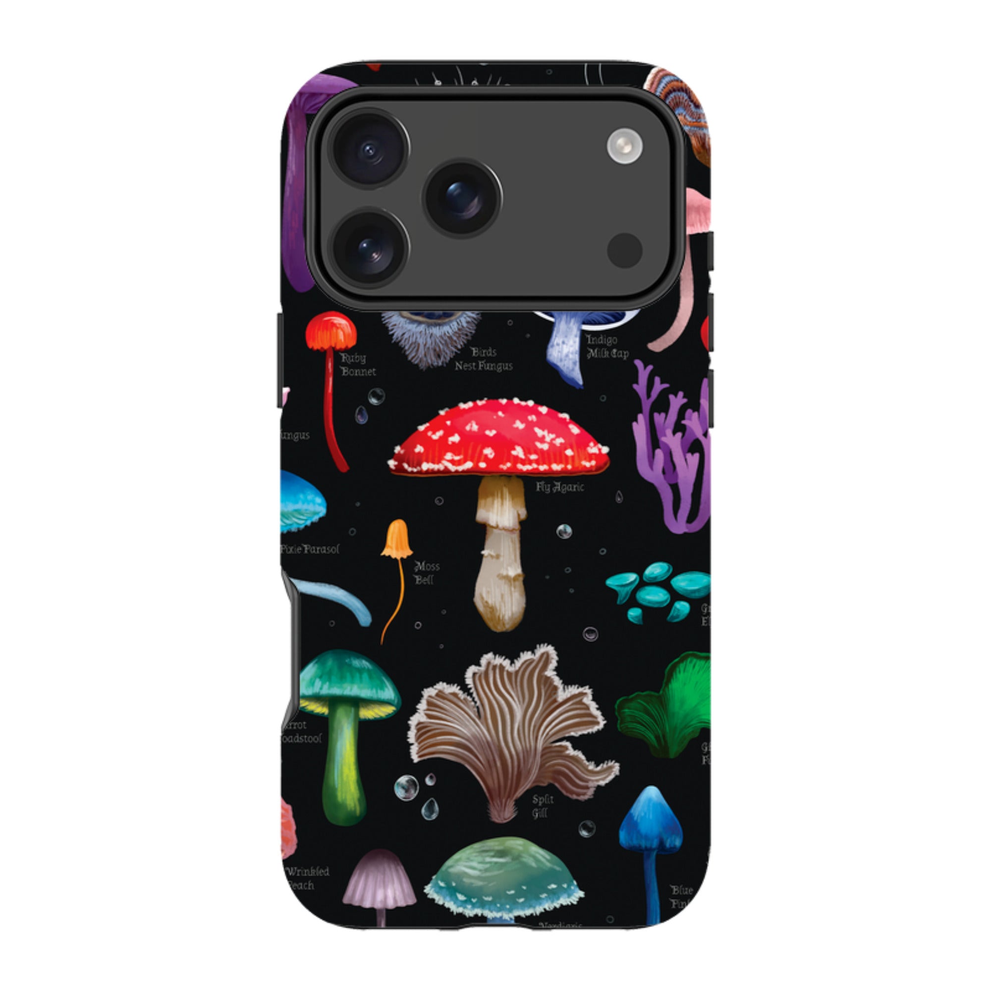 iPhone MagSafe Tough Case - Mushrooms By Anna Stead