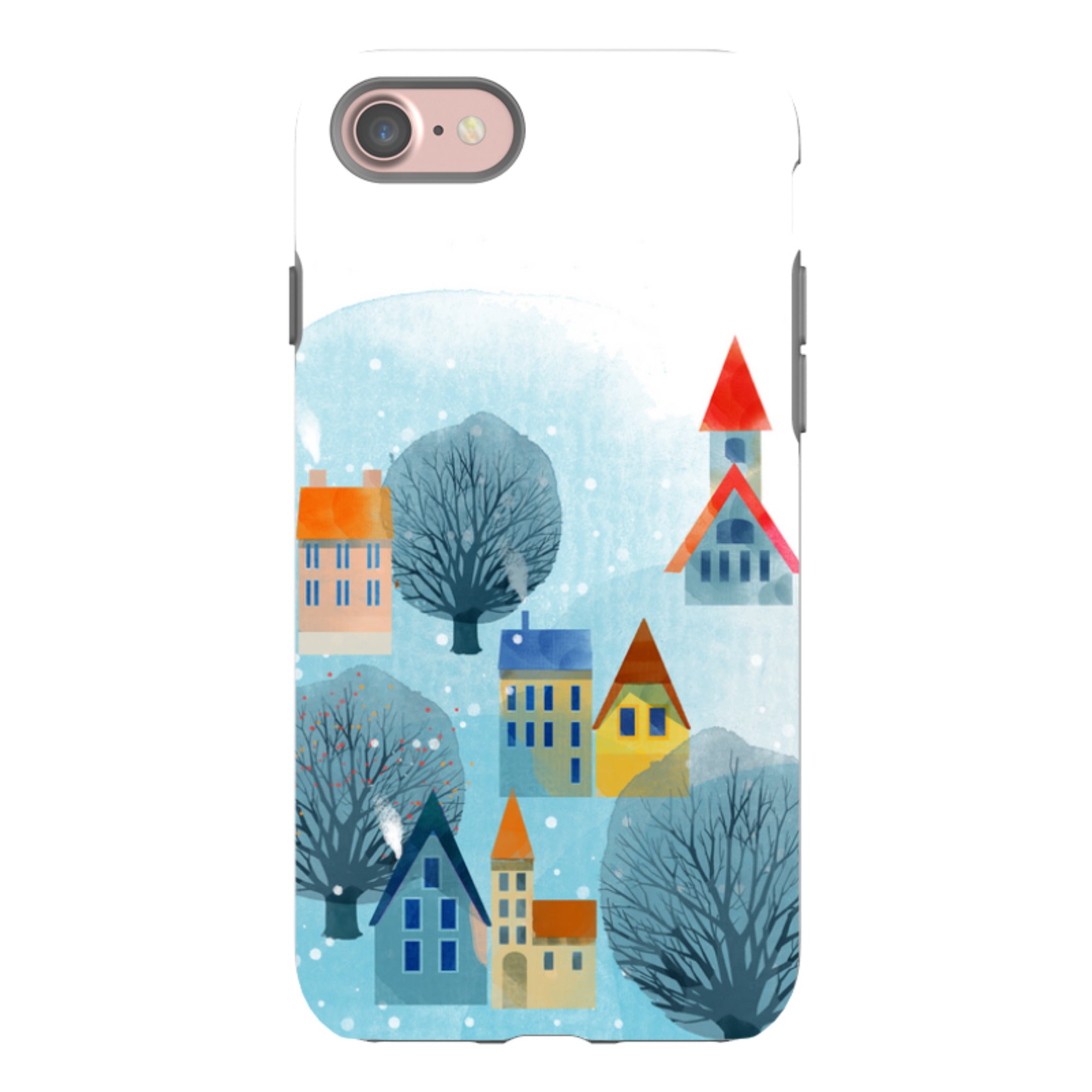 iPhone Tough Case - Snowy Hills