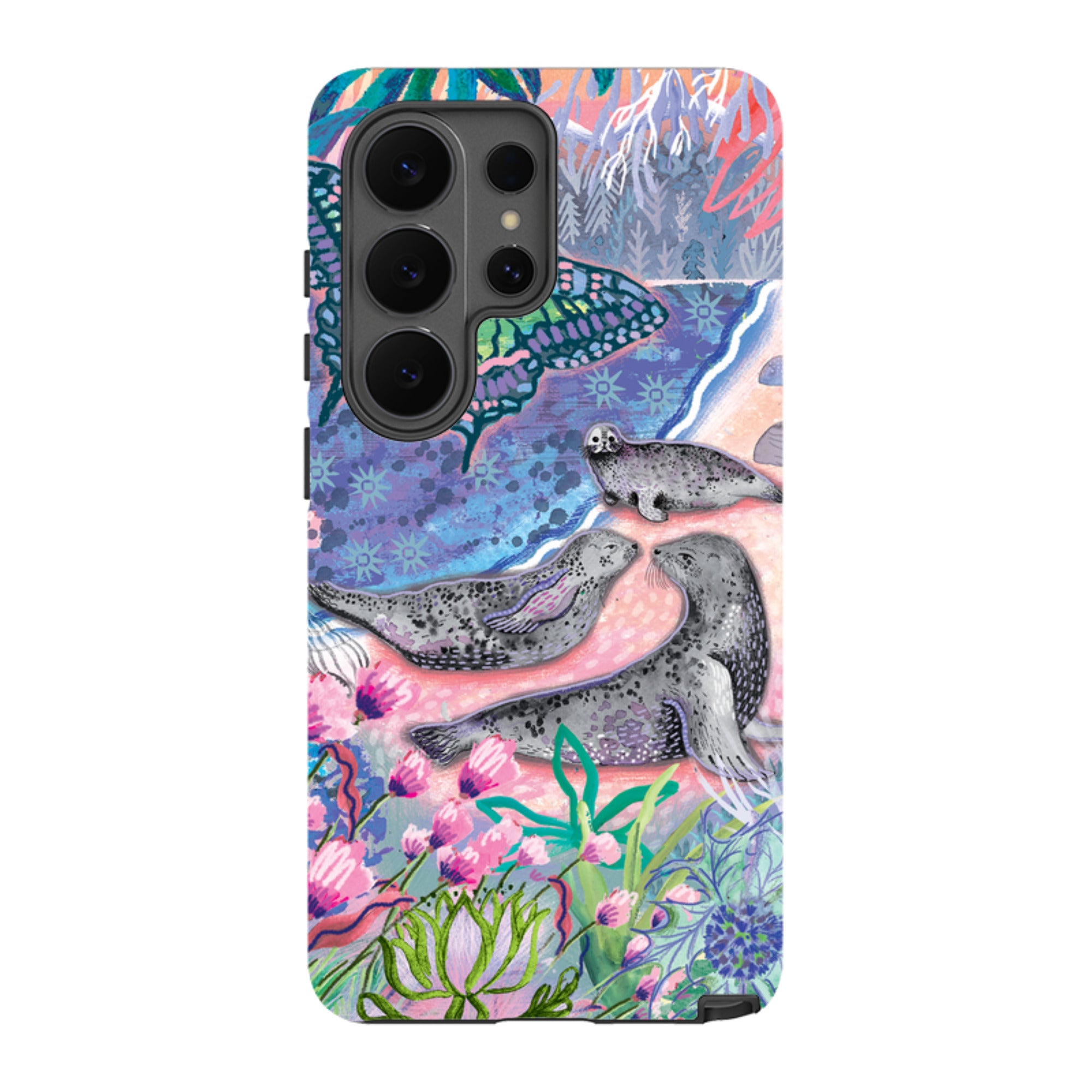 Samsung Tough  Case - Scenic Seals Of Norfolk By Emma Frances Grant