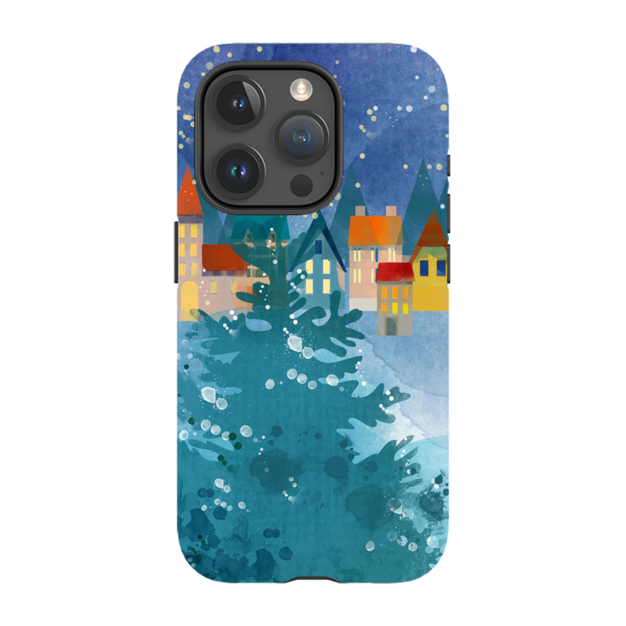 iPhone MagSafe Tough Case - Winter Town