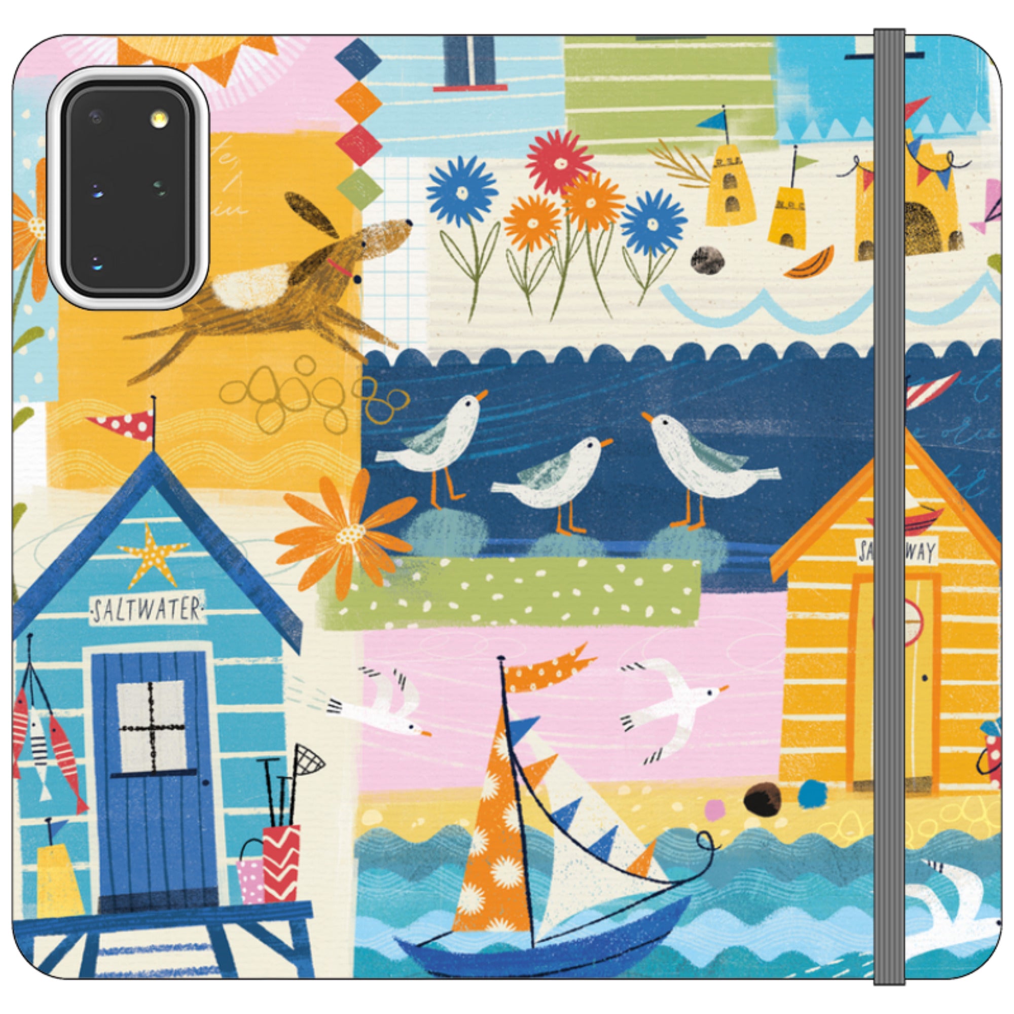 Sunny Days Wallet Case By Ali Brookes