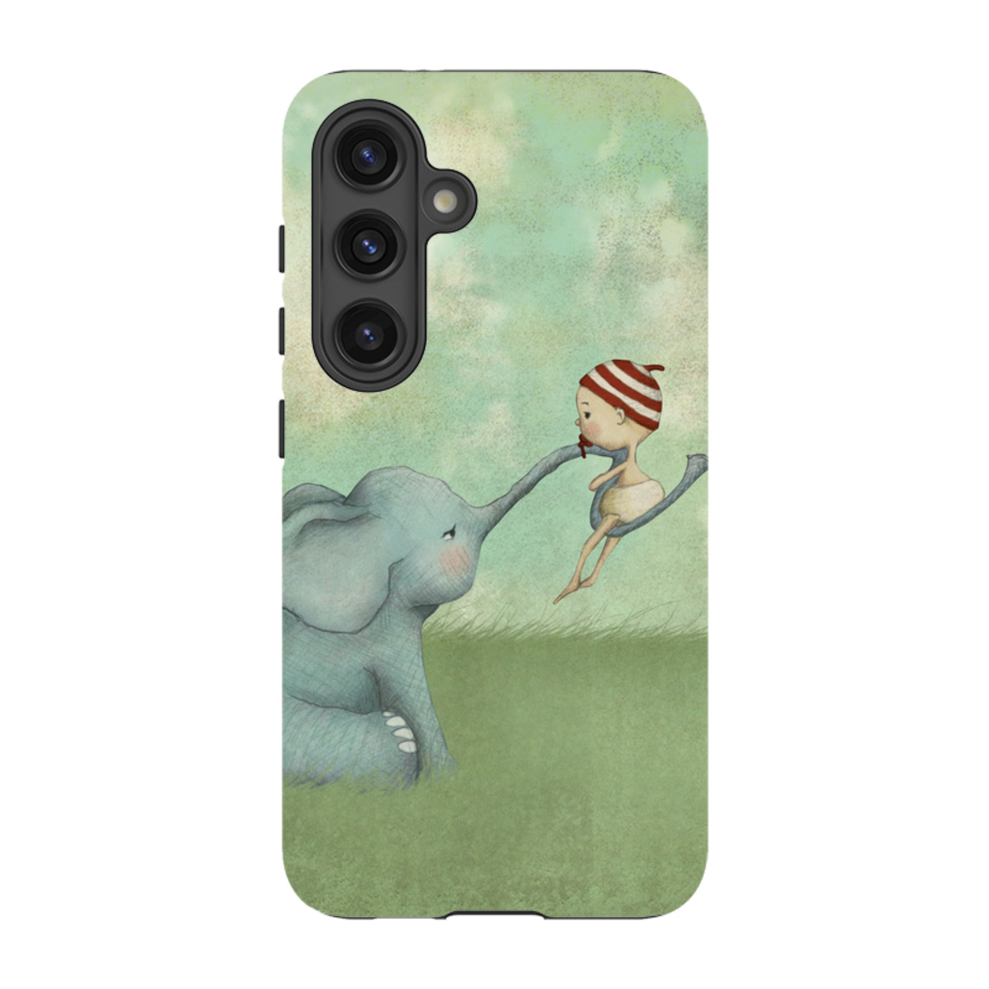 Samsung Tough Case - Elephant Baby By Maja Lindberg