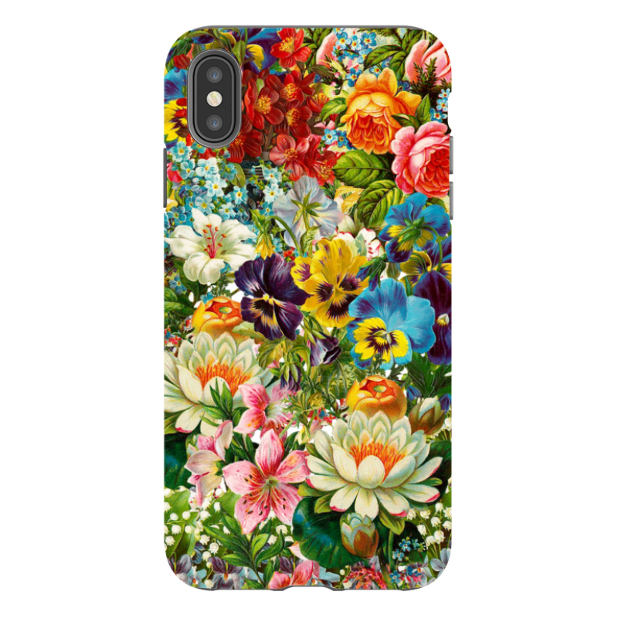 iPhone Tough Case - Floral Burst