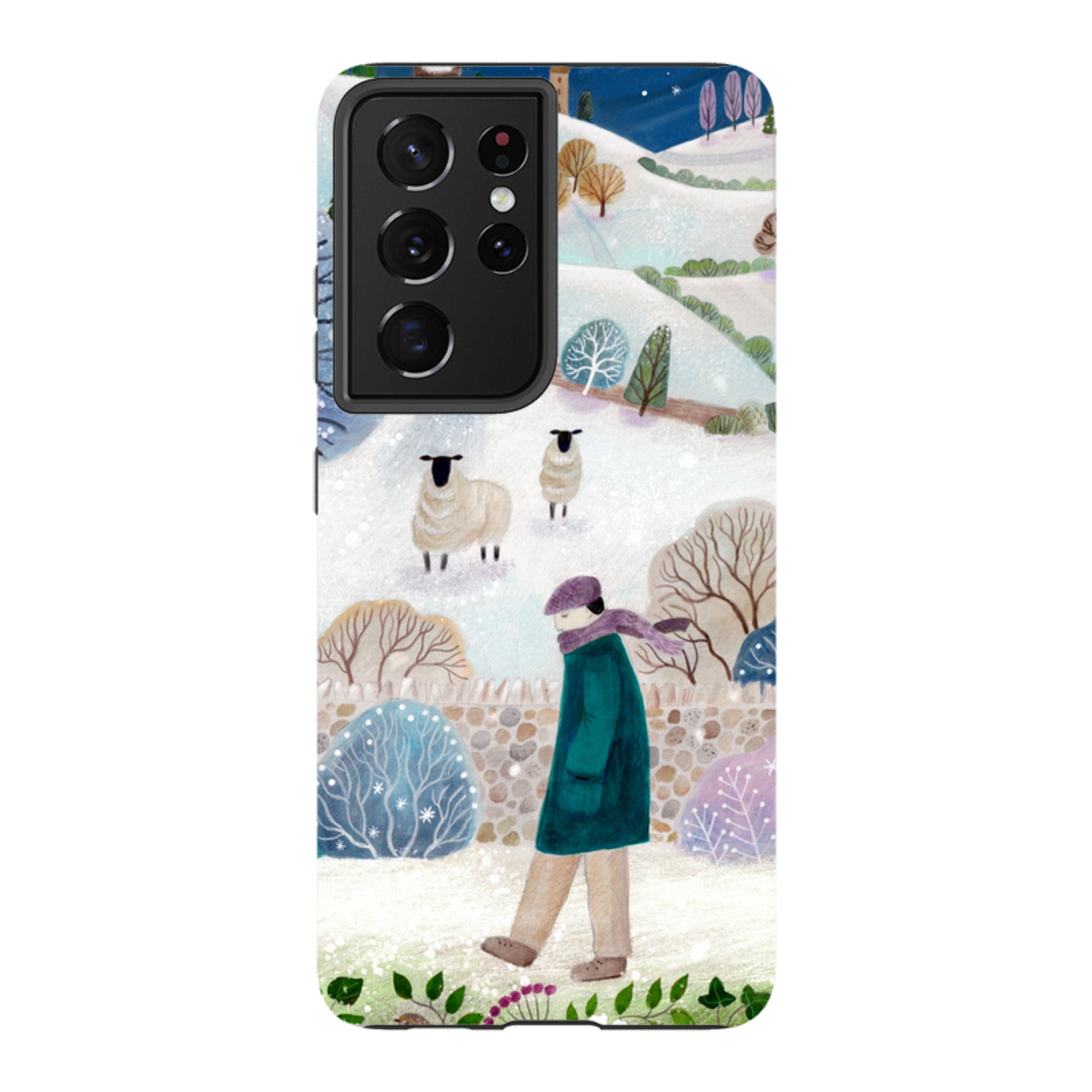 Samsung Tough Case - Across Snowy Fields By Bex Parkin