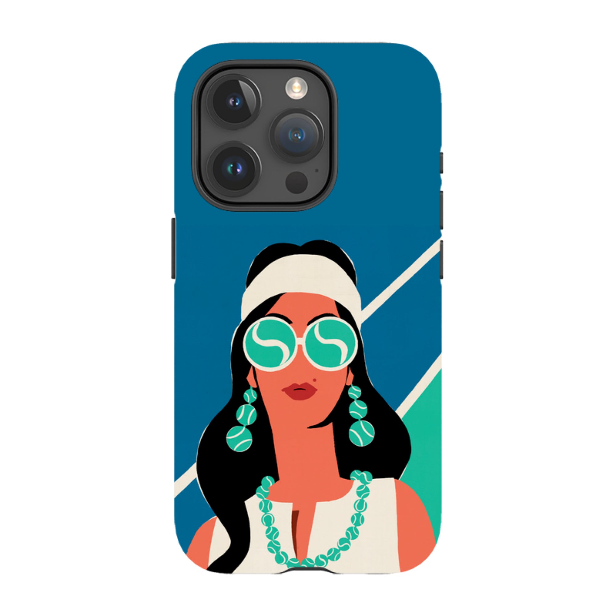 iPhone Tough Case - Tennis Fashion