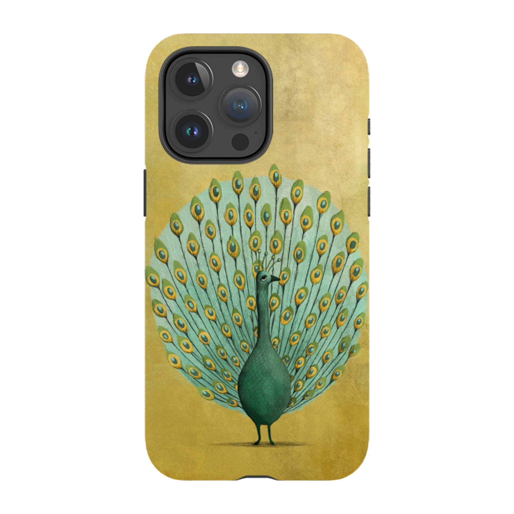 iPhone Tough Case - Peacock By Maja Lindberg