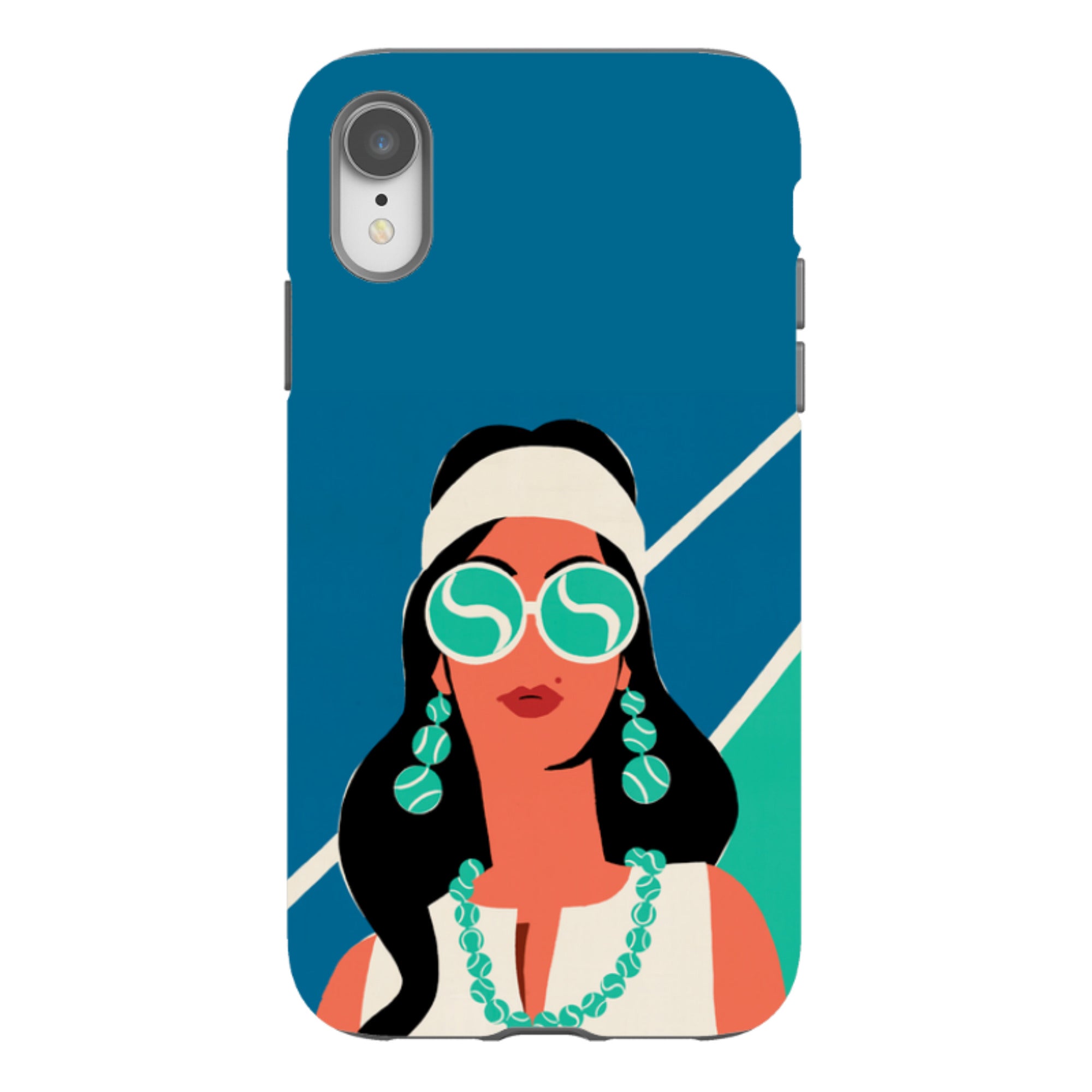 iPhone Tough Case - Tennis Fashion