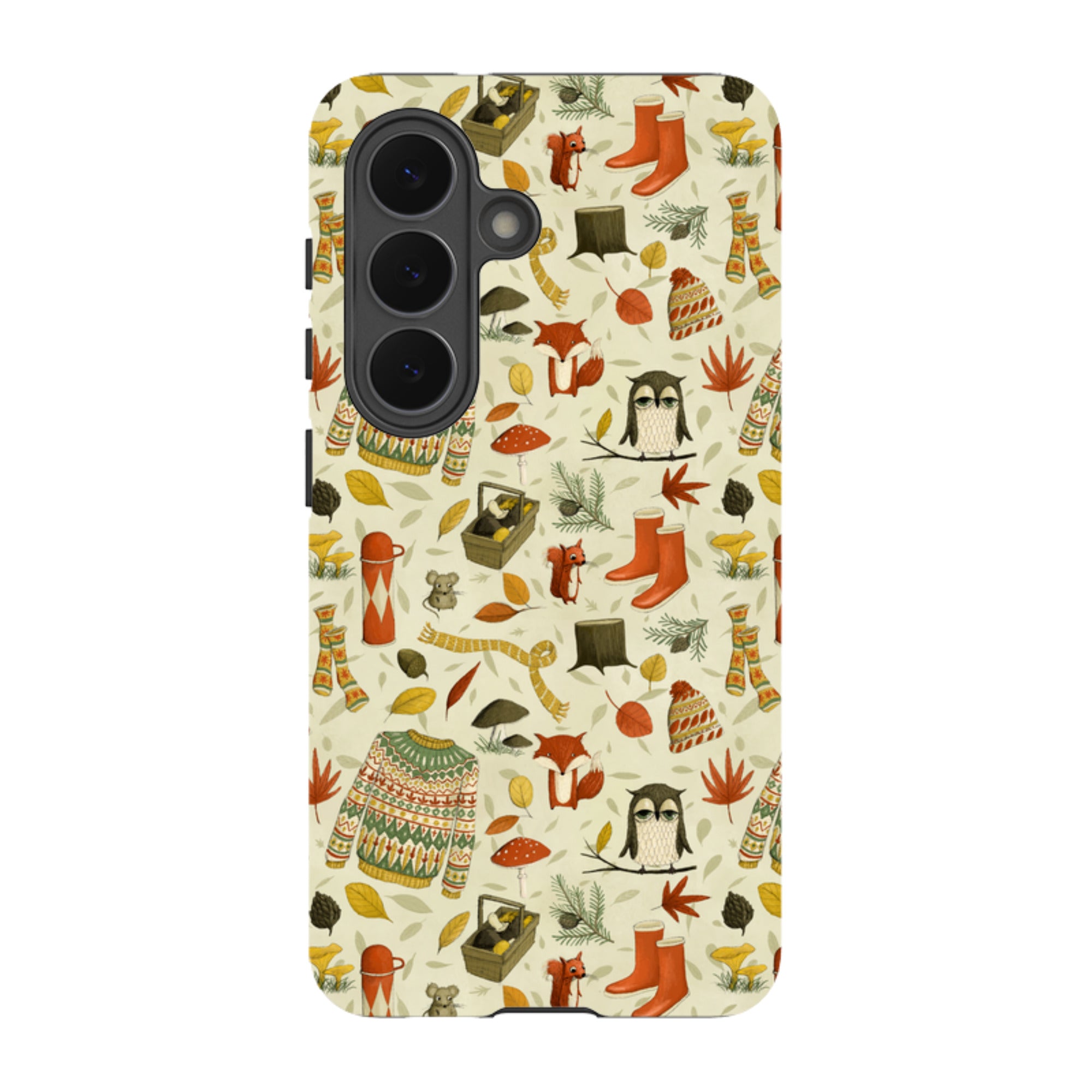 Samsung Tough Case - Autumn Pattern By Maja Lindberg