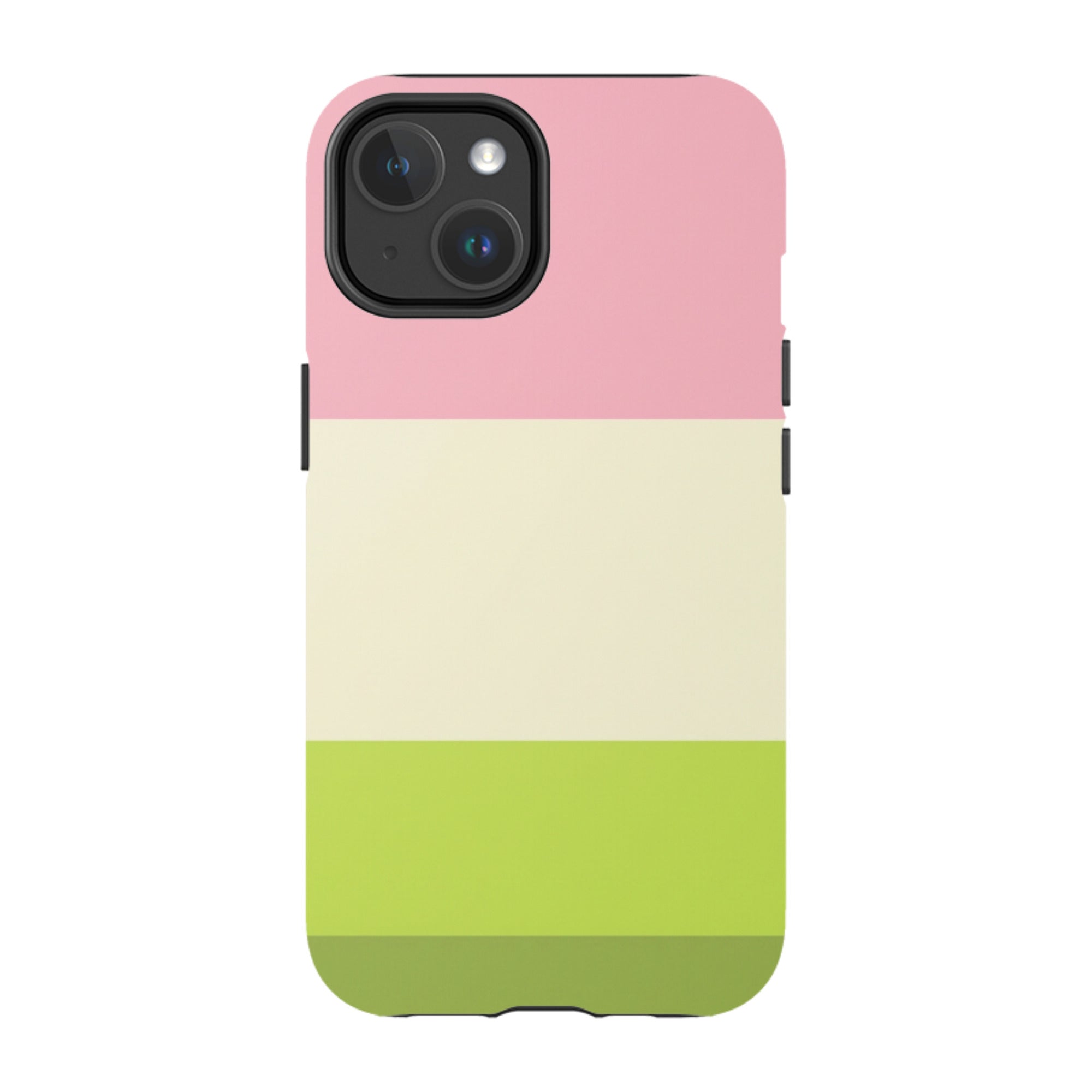 iPhone MagSafe Tough Case - Pink & Sage Green