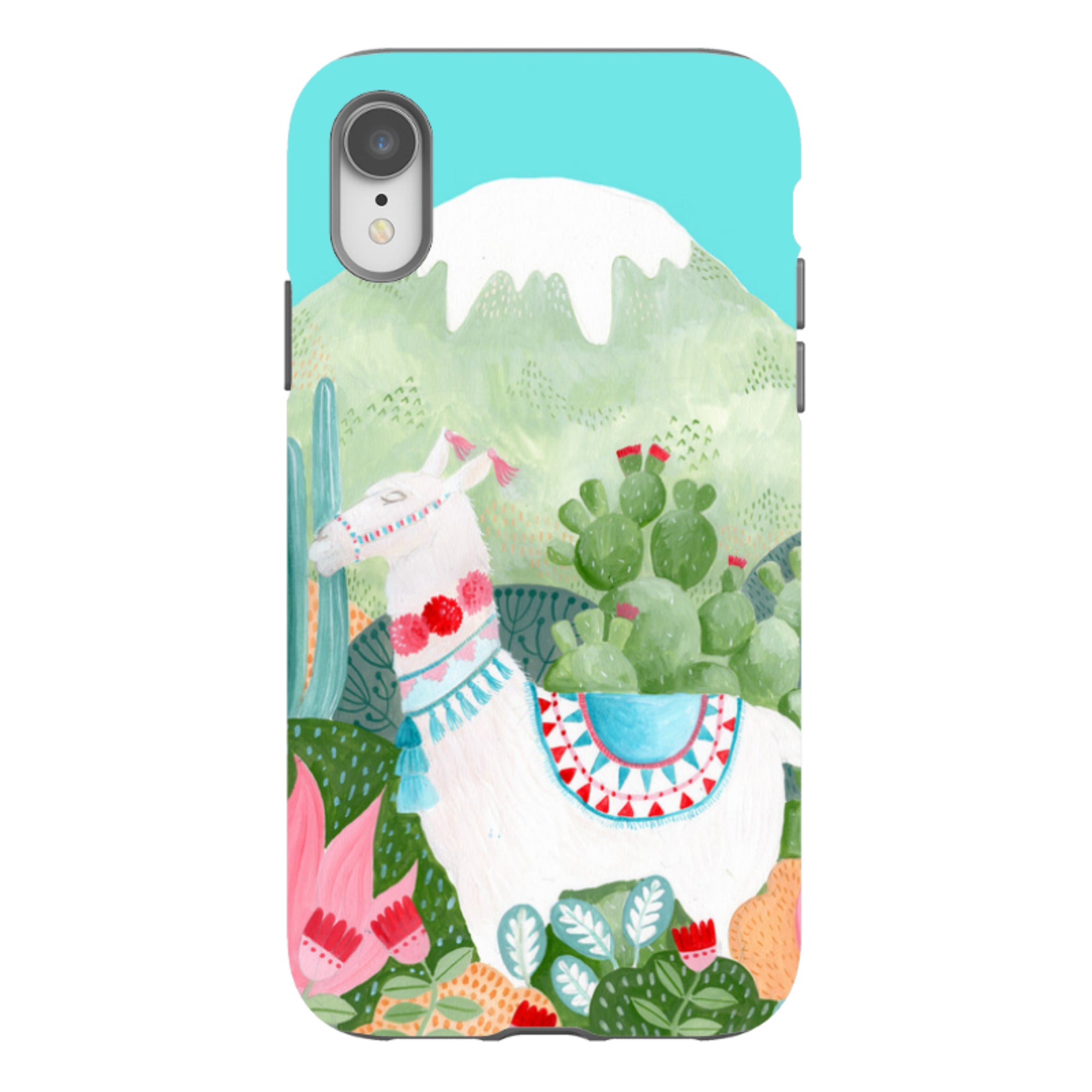 iPhone Tough Case - Llama By Bex Parkin