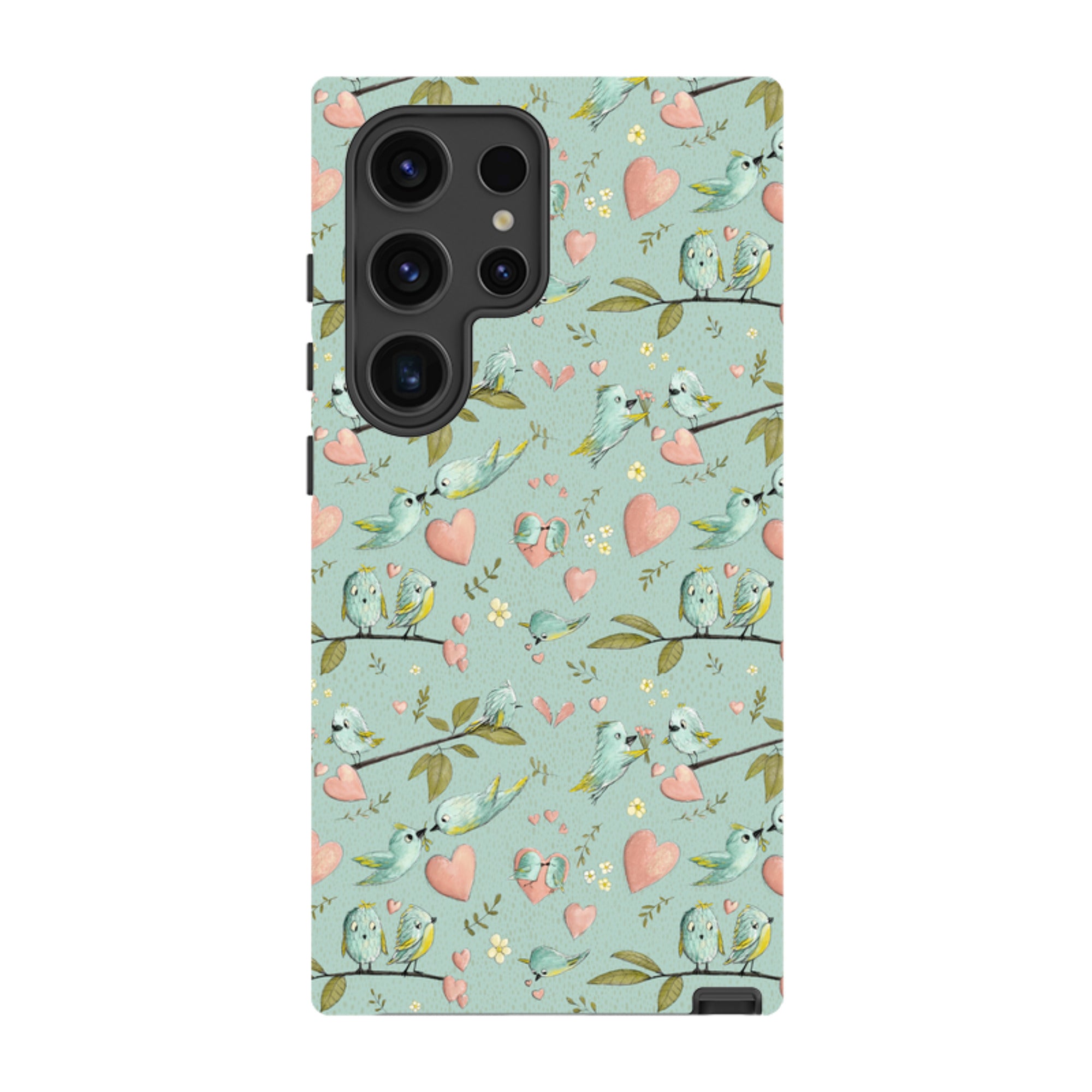 Samsung Tough Case - Love Is In The Air Pattern By Maja Lindberg