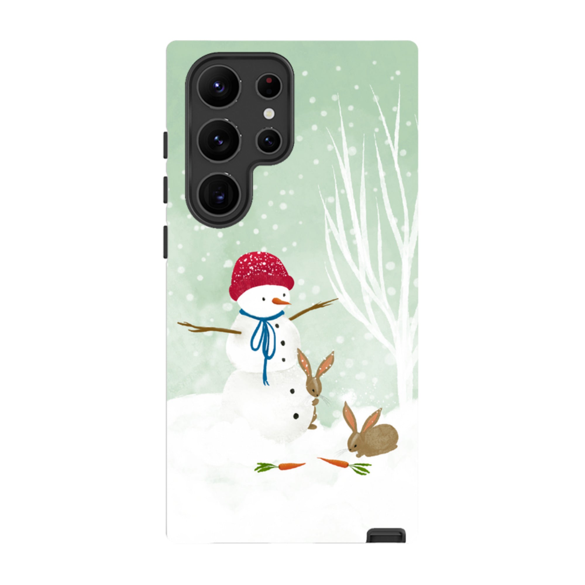 Samsung Tough Case - Snowman By Katherine Quinn