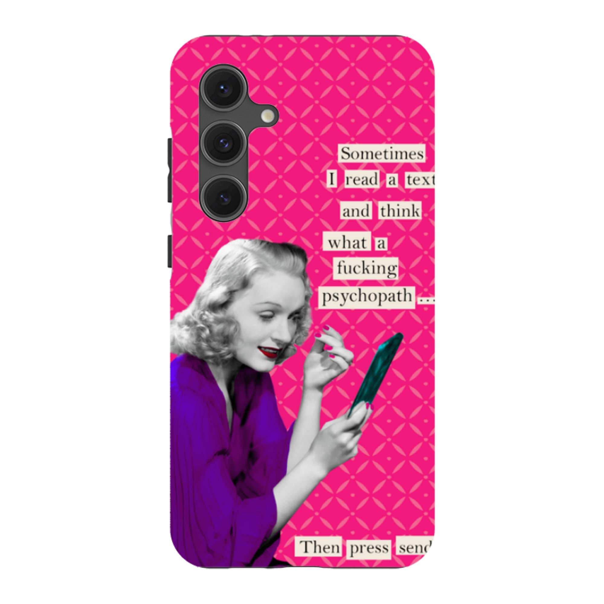 Samsung Tough Case - Psychopath By Clare Jordan