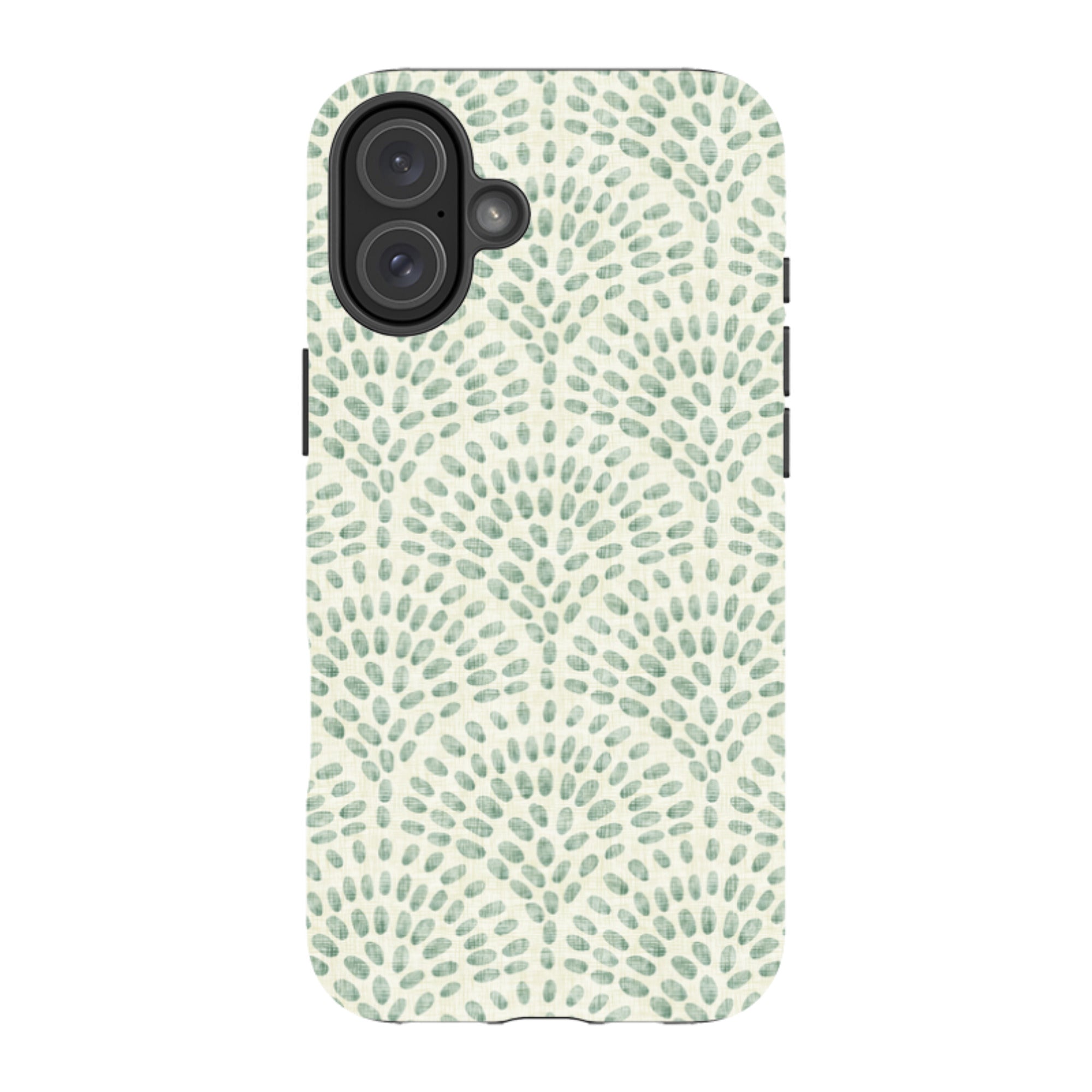 iPhone Tough Case - Scallop - Sage By Katherine Quinn