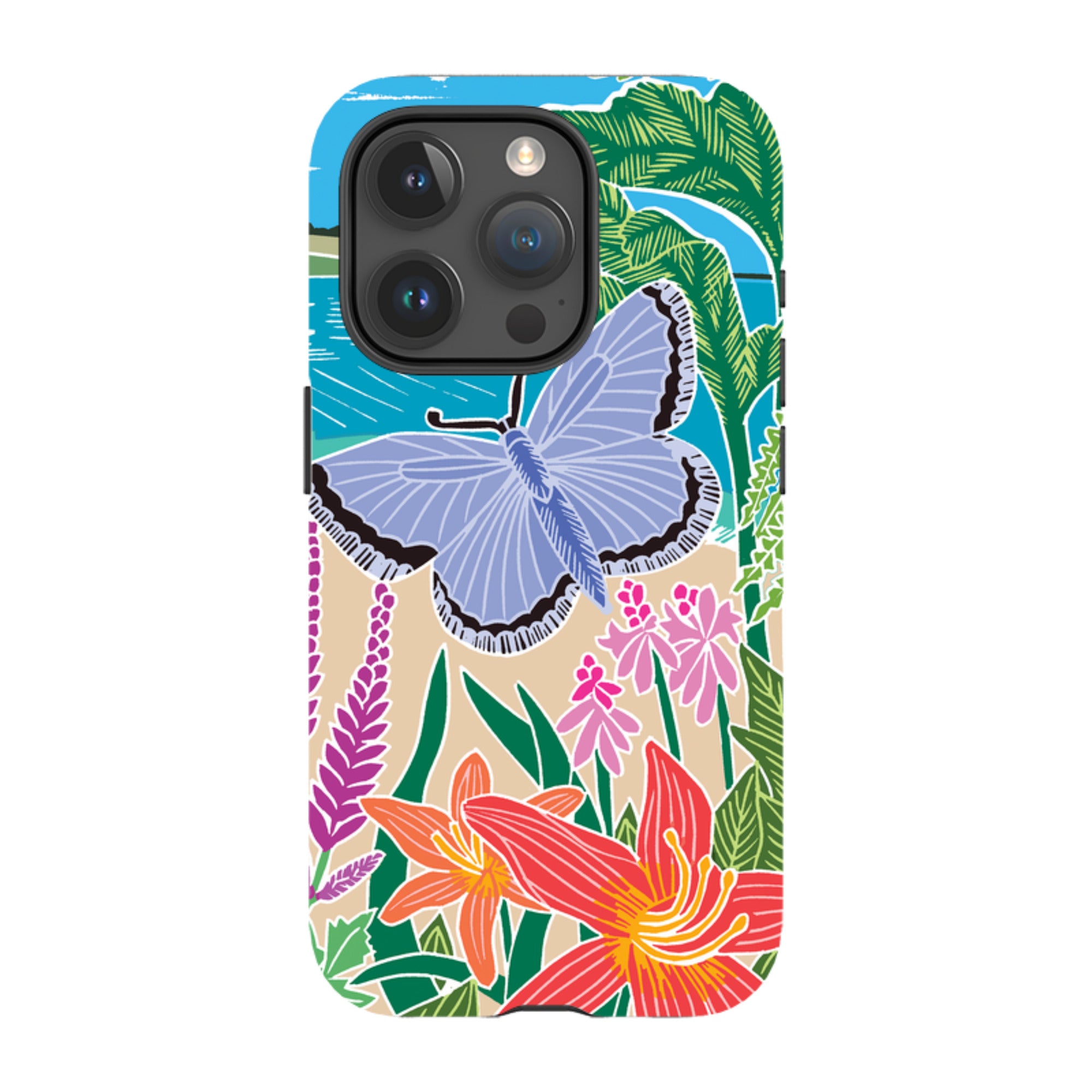 iPhone Tough Case - Trebah Garden By Kate Heiss