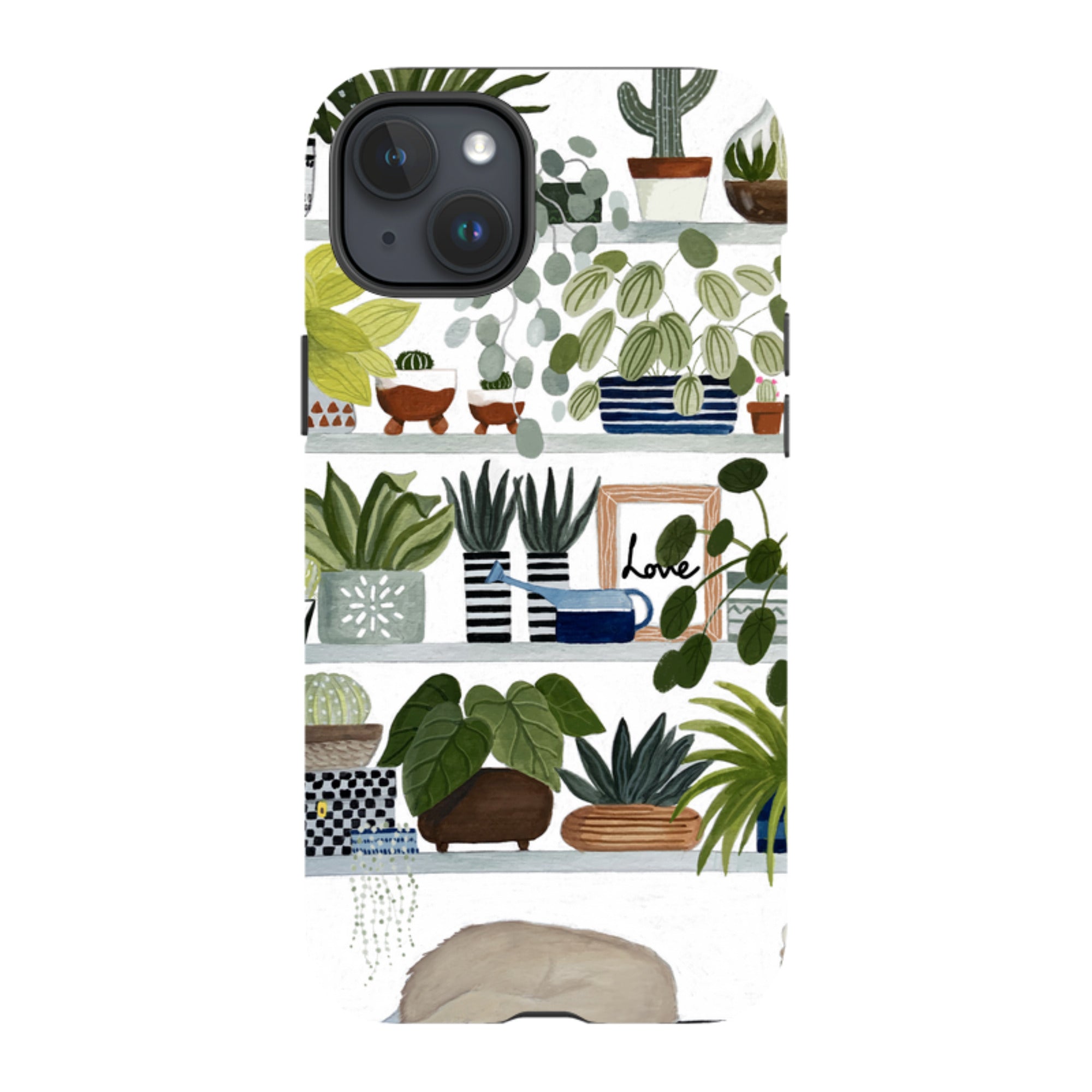 iPhone Tough Case - Plant Shelves By Bex Parkin
