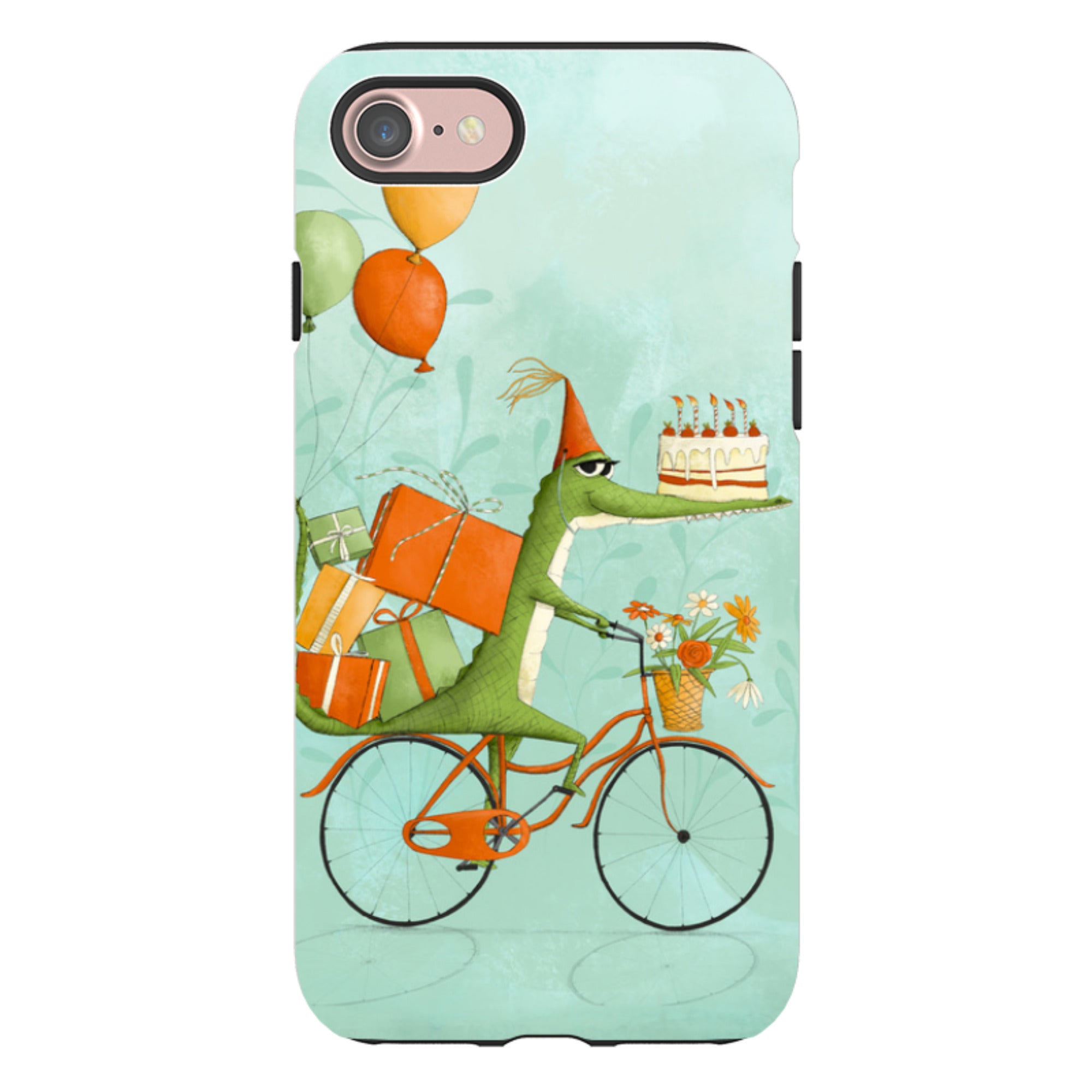 iPhone Tough Case - Happy Croc By Maja Lindberg
