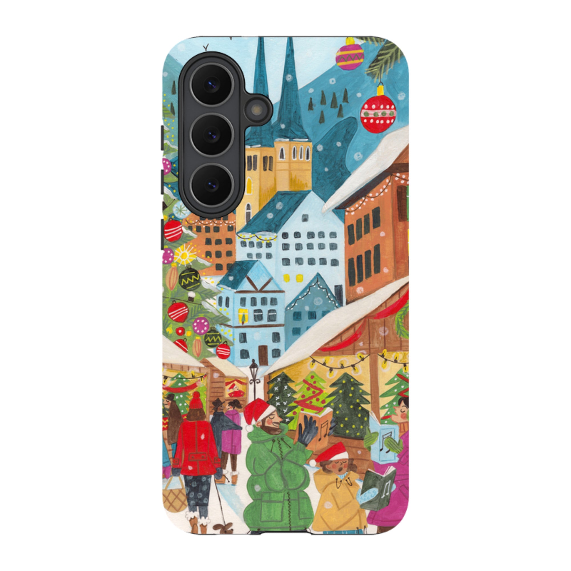 Samsung Tough Case - Christmas Market By Caroline Bonne Muller