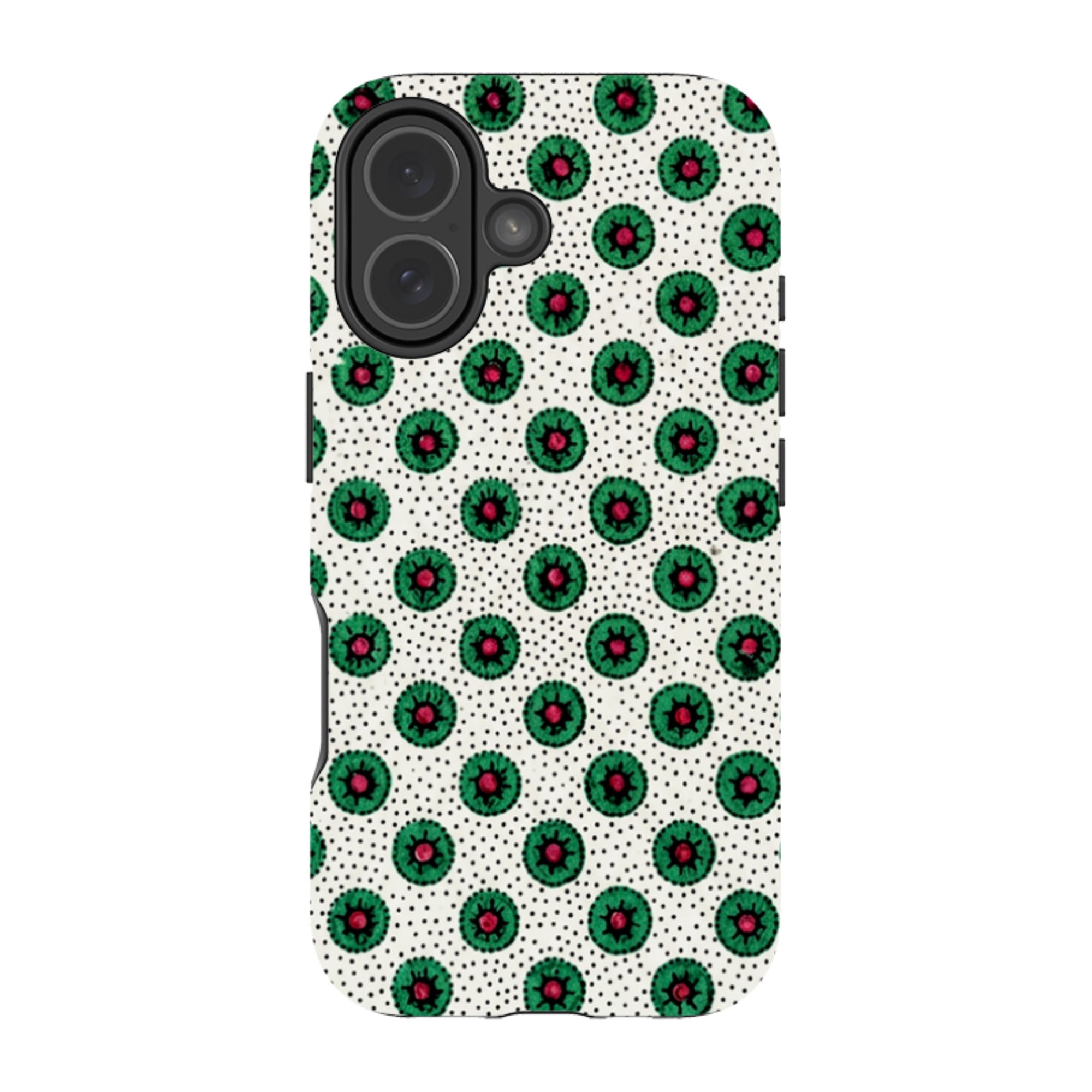 iPhone MagSafe Tough Case - Green Medallion