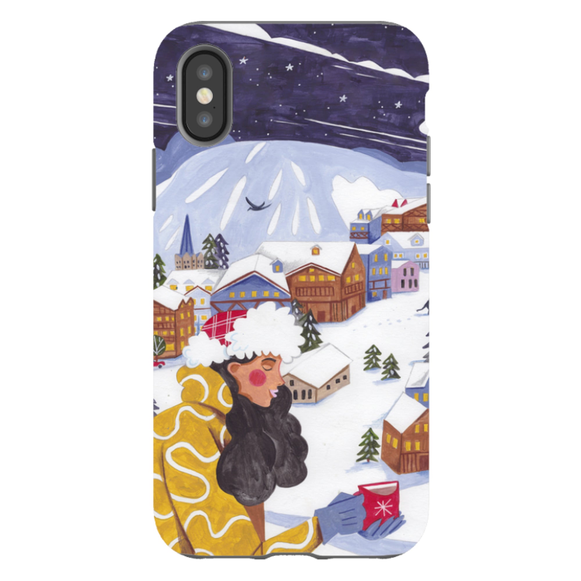 iPhone Tough Case - Courchevel By Caroline Bonne Muller