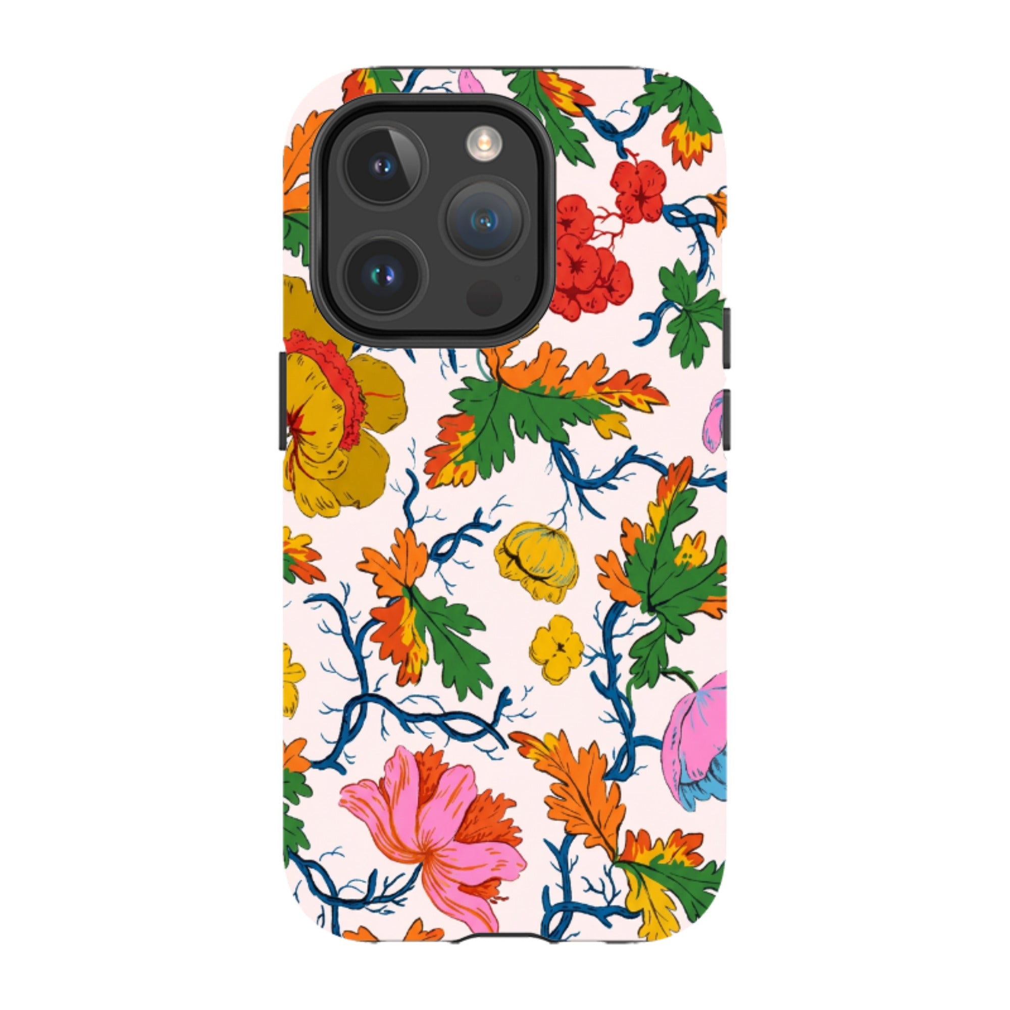 iPhone MagSafe Tough Case - Vintage Chintz Floral