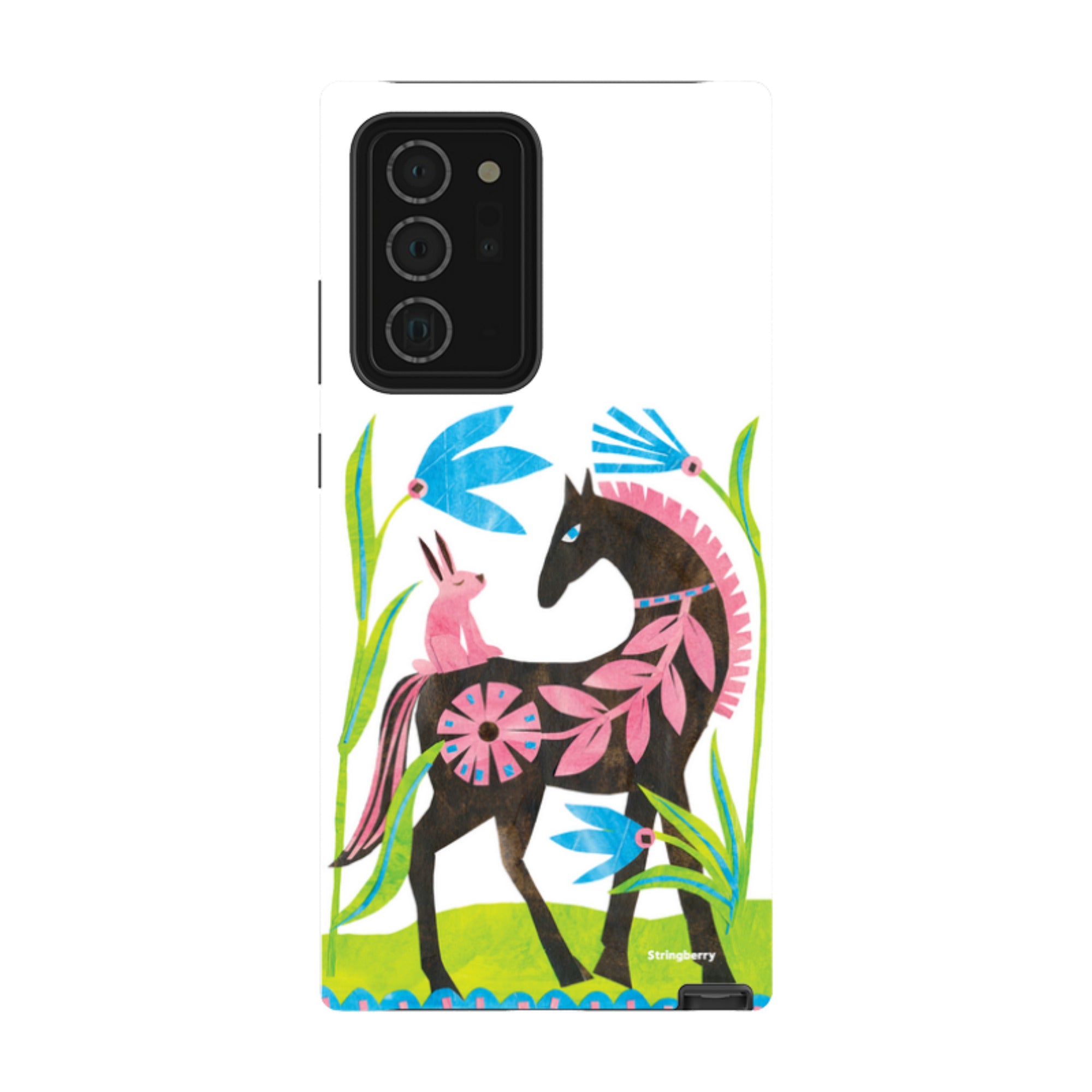 Samsung Tough Case - Folk Horse And Bunny By Tracey English