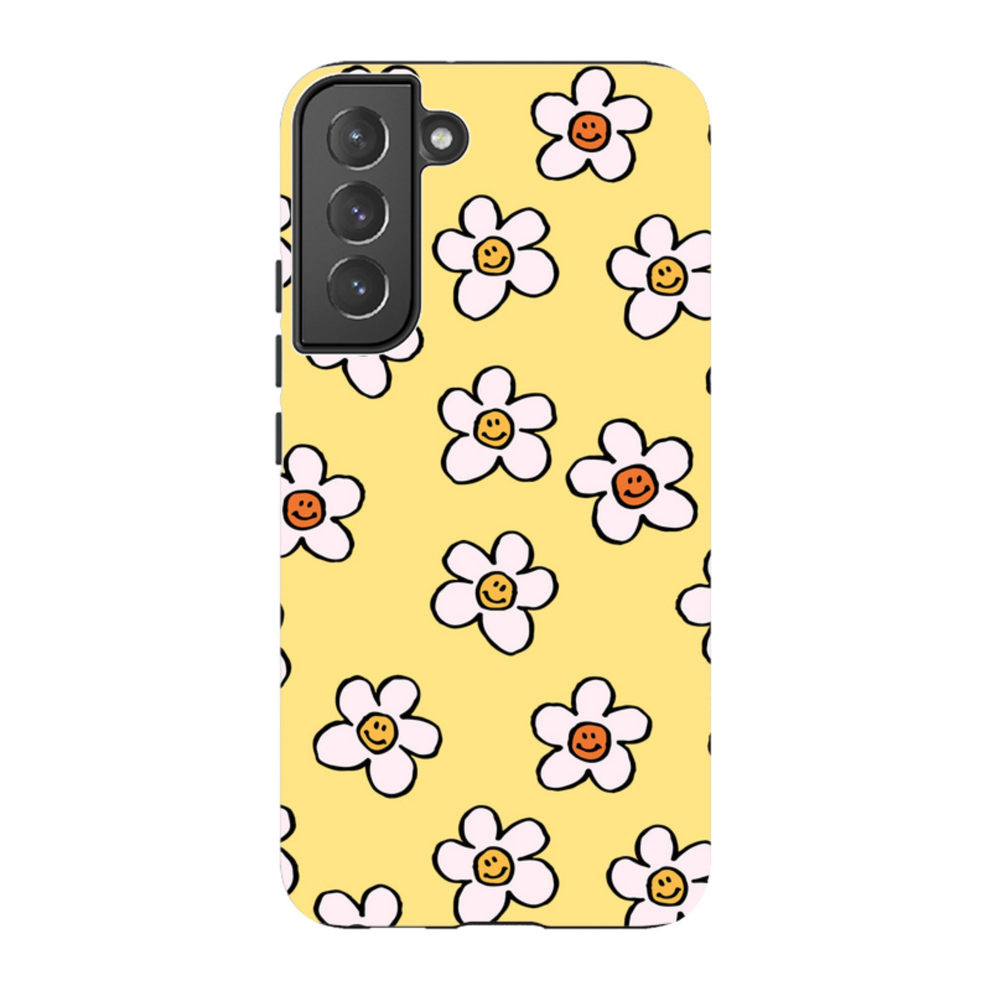 Samsung Tough Case - Smiley Mellow Yellow