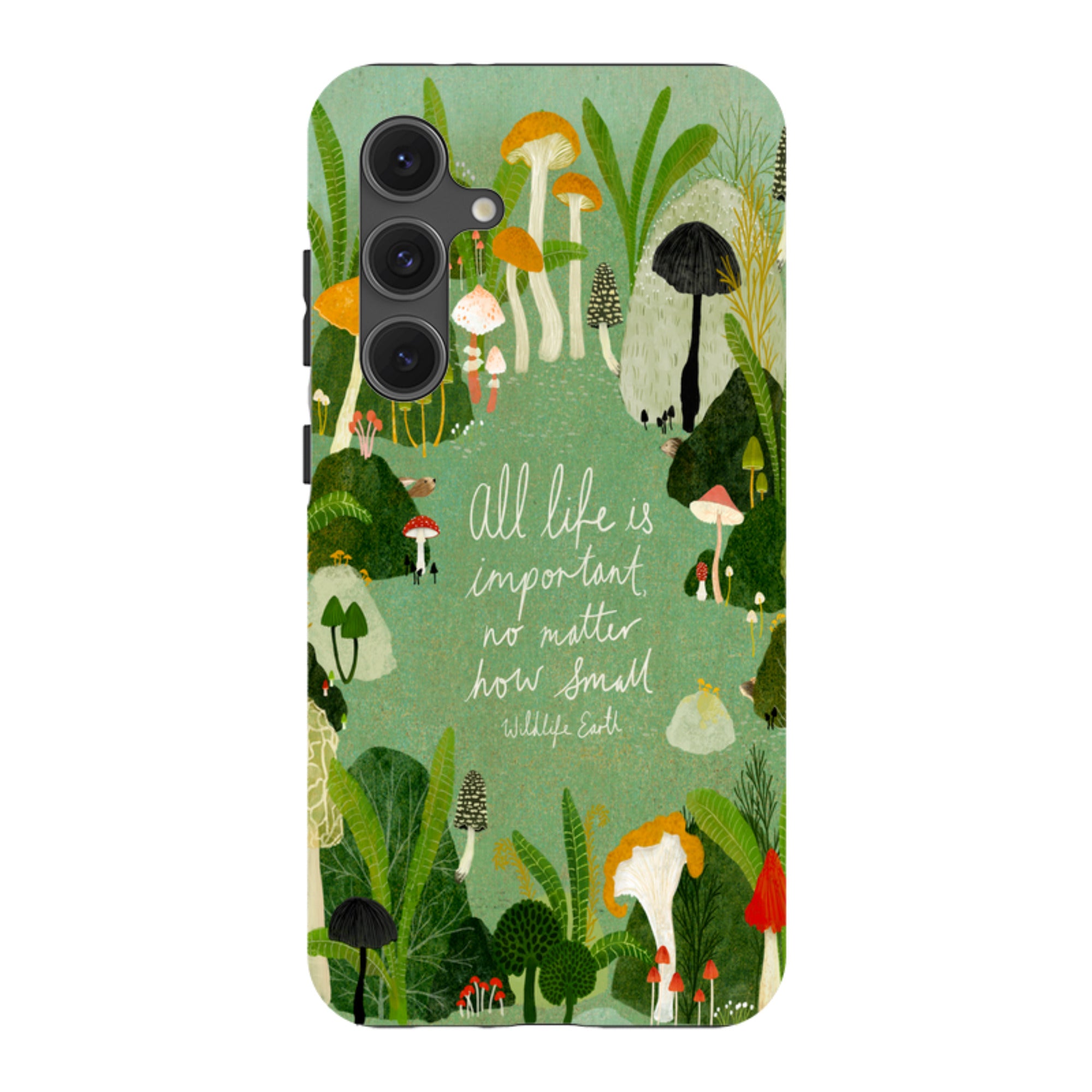 Samsung Tough Case - Wildlife Text By Katherine Quinn