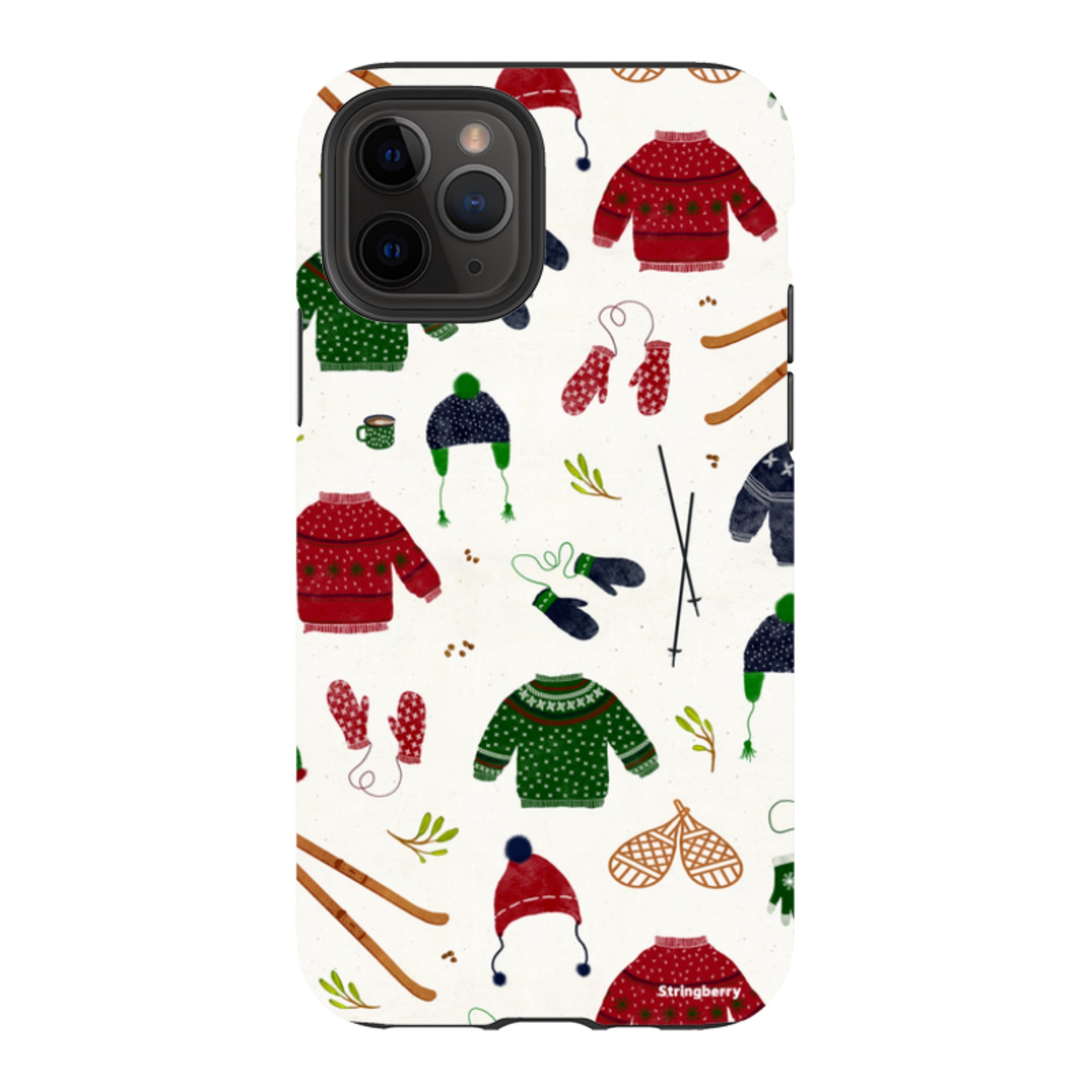 iPhone Tough Case - Winter Clothes By Katherine Quinn