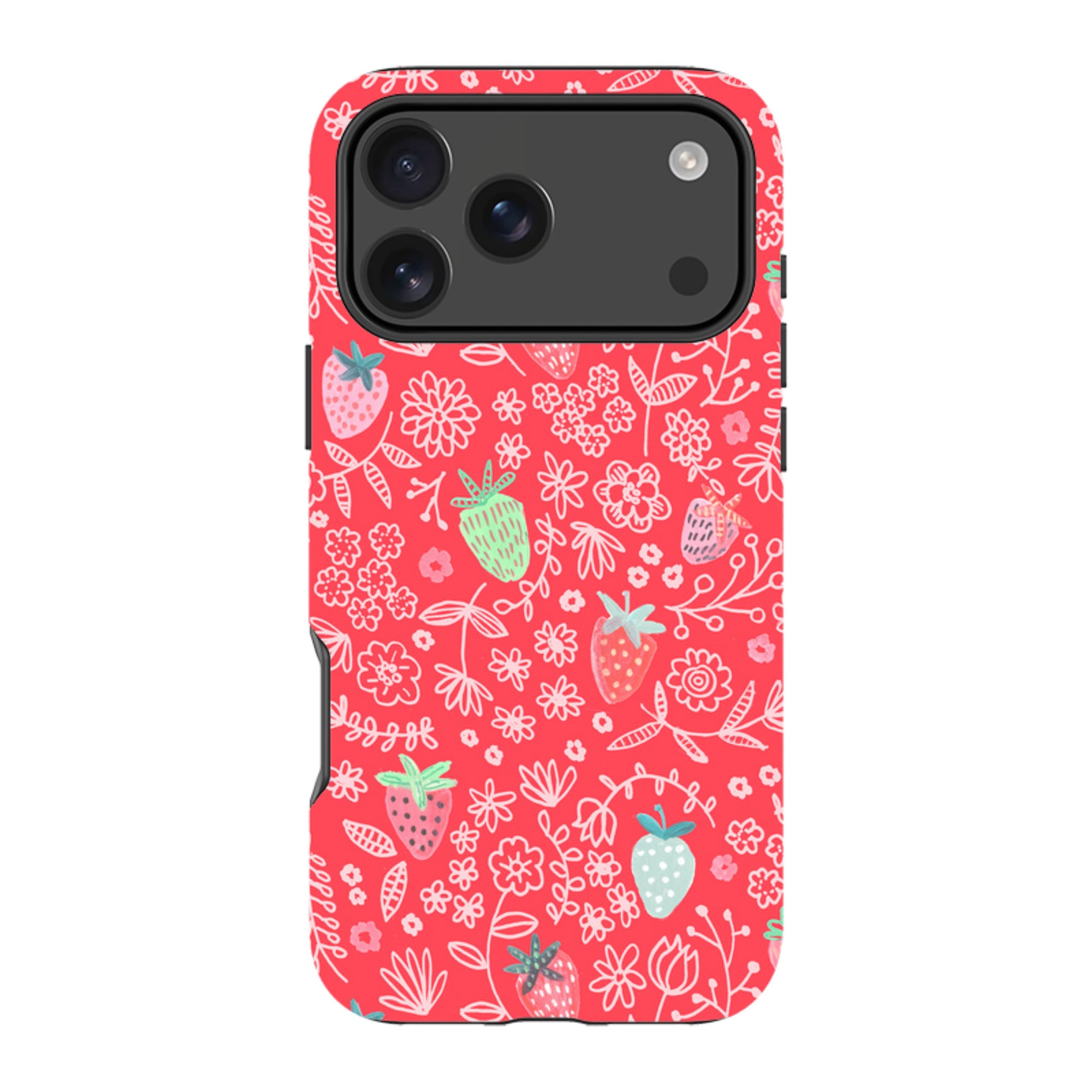 iPhone MagSafe Tough Case -  Strawberries By Caroline Bonne Muller