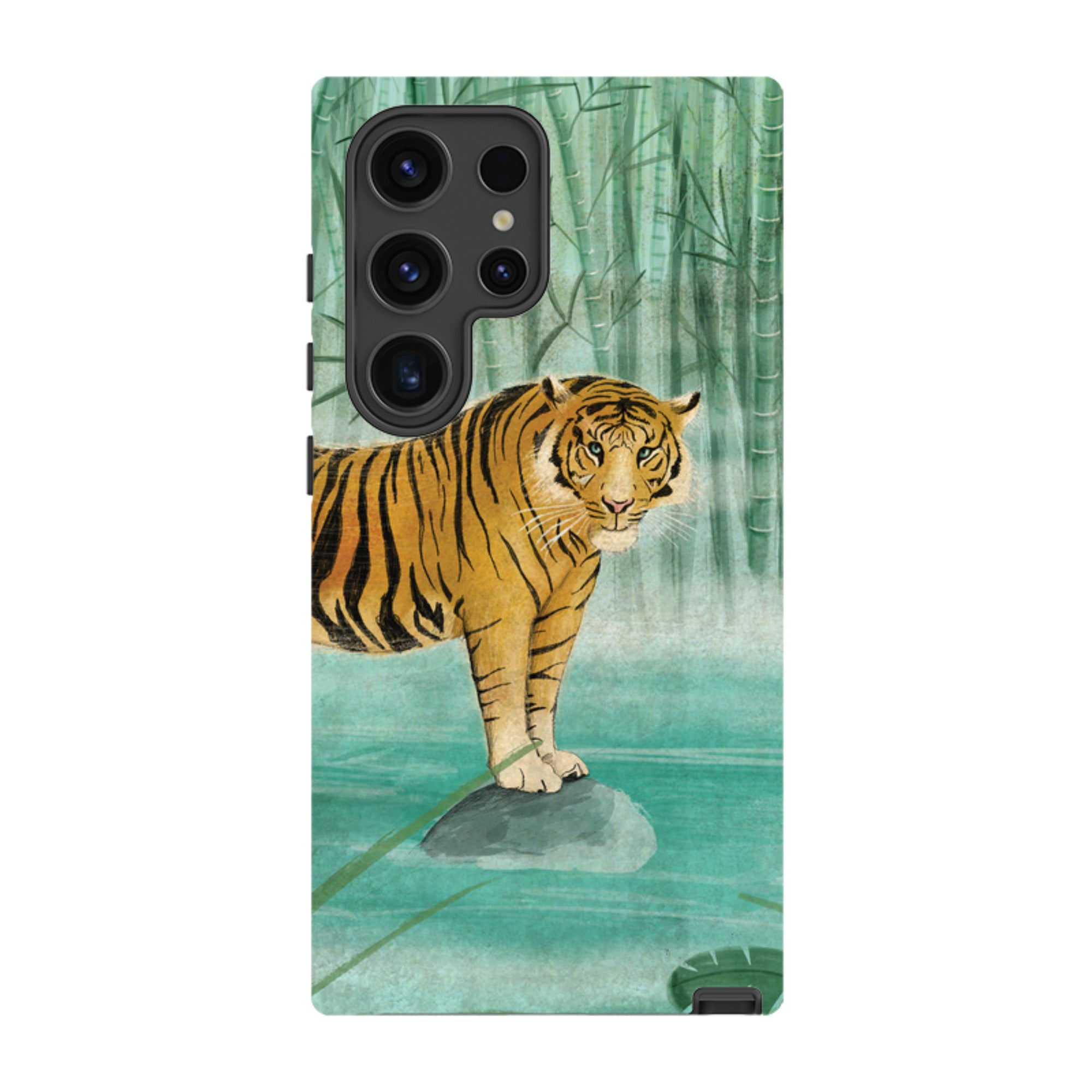 Samsung Tough Case - Tiger By Maja Lindberg