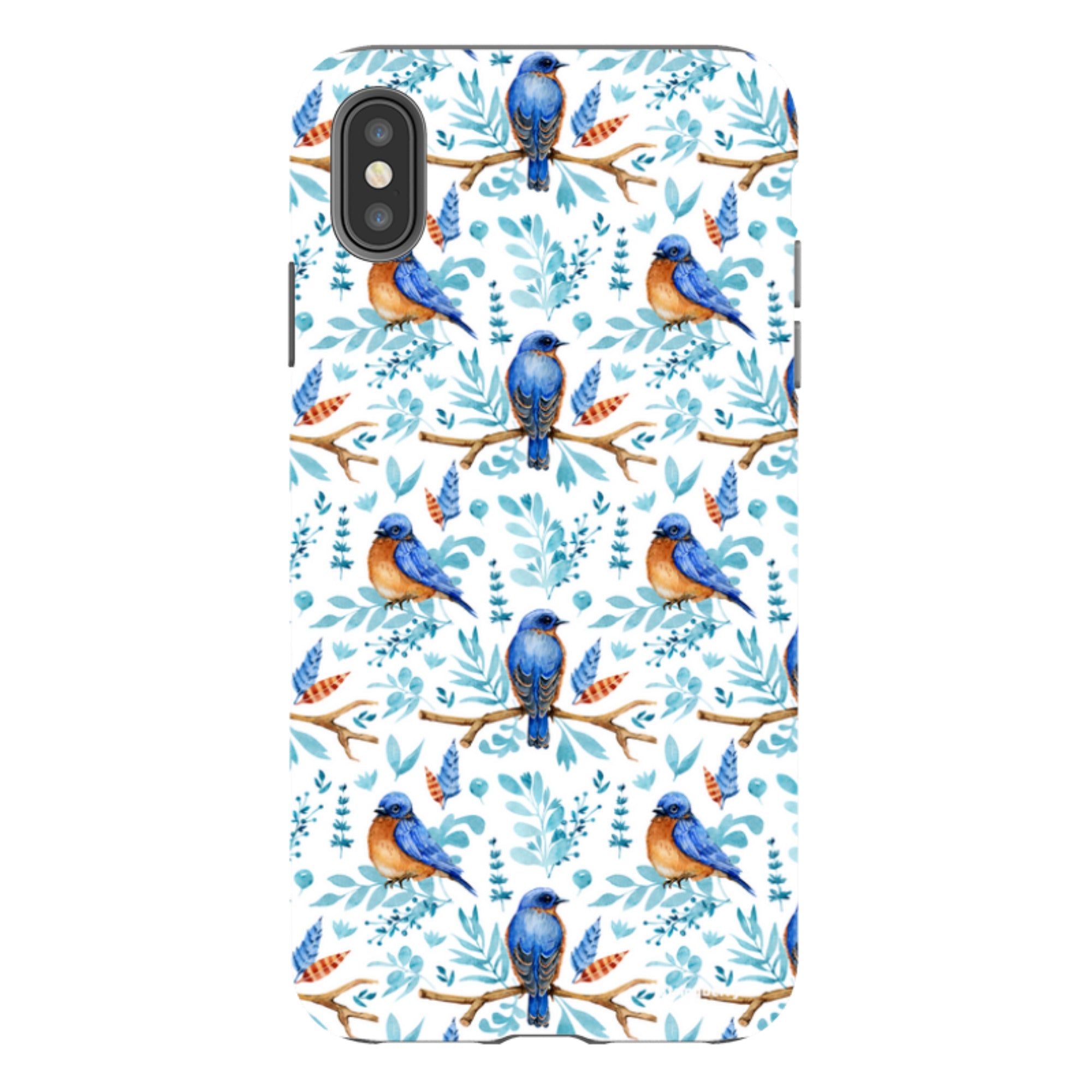 iPhone Tough Case - Bluebirds