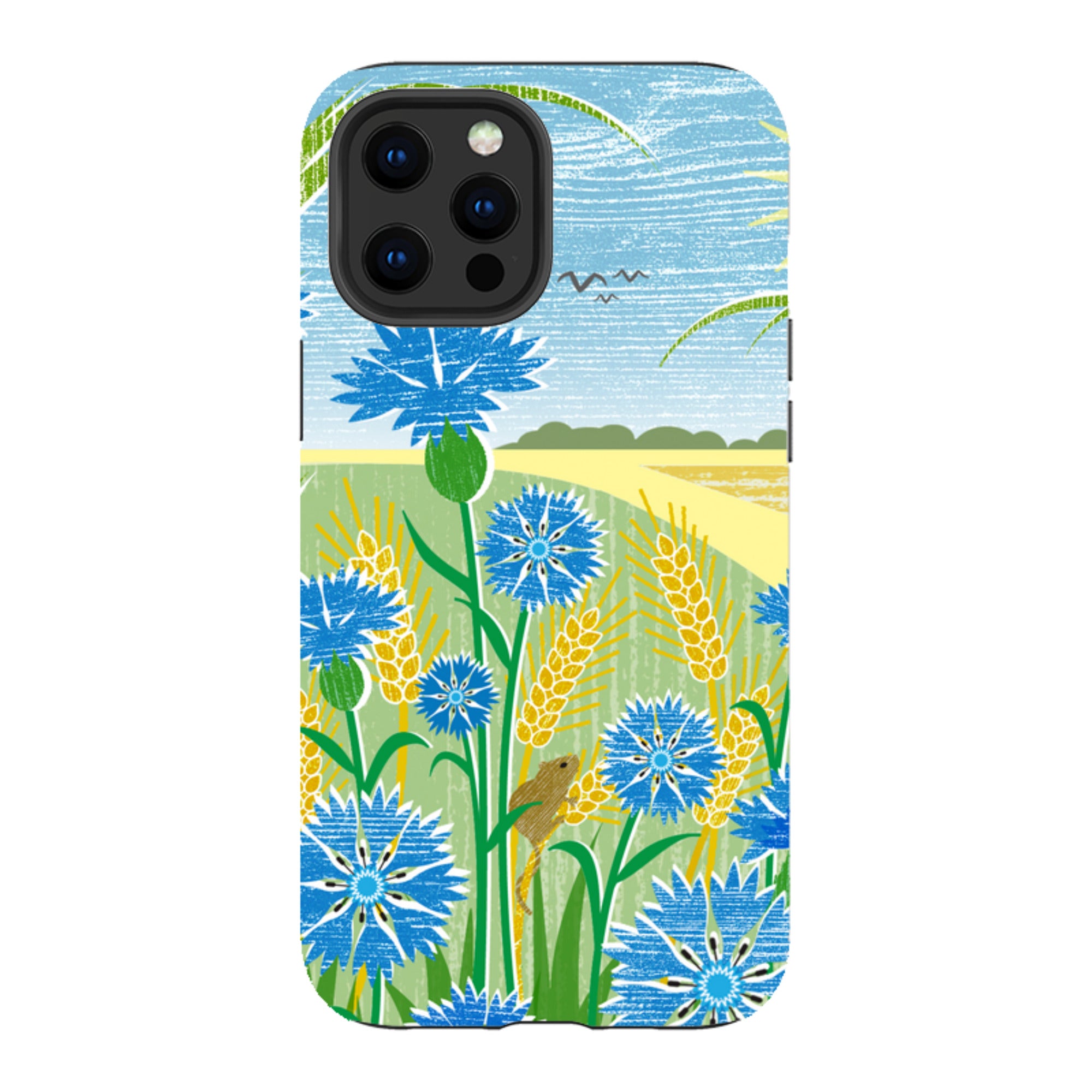 iPhone Tough Case - Cornflowers By Liane Payne