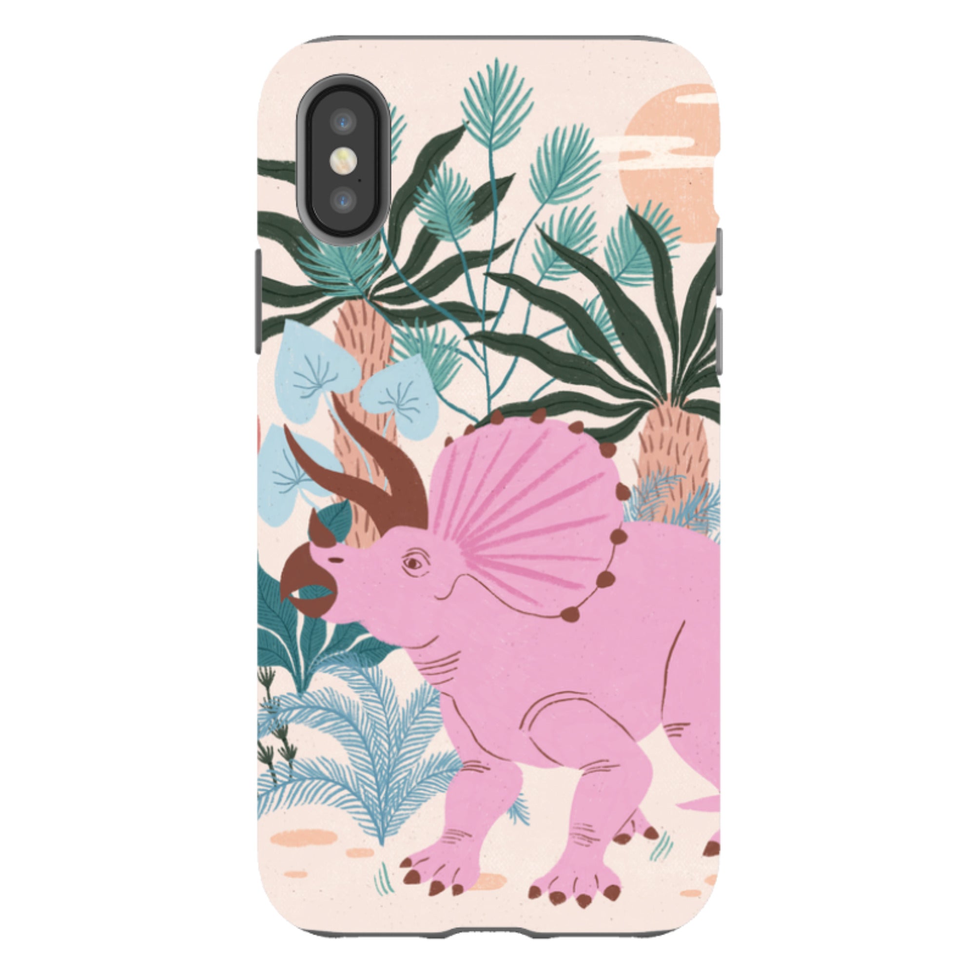 iPhone Tough Case - Triceratops By Meghann Rader
