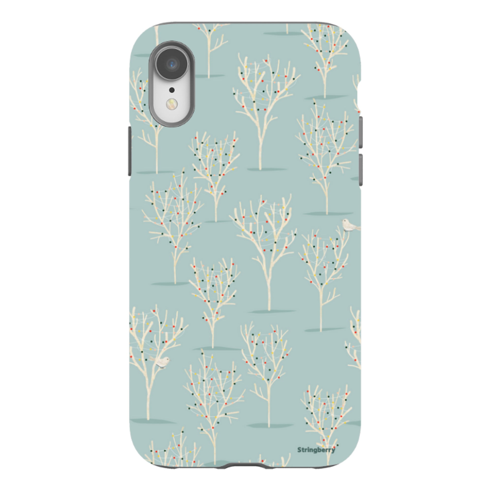 iPhone Tough Case - Winter Forest By Katherine Quinn
