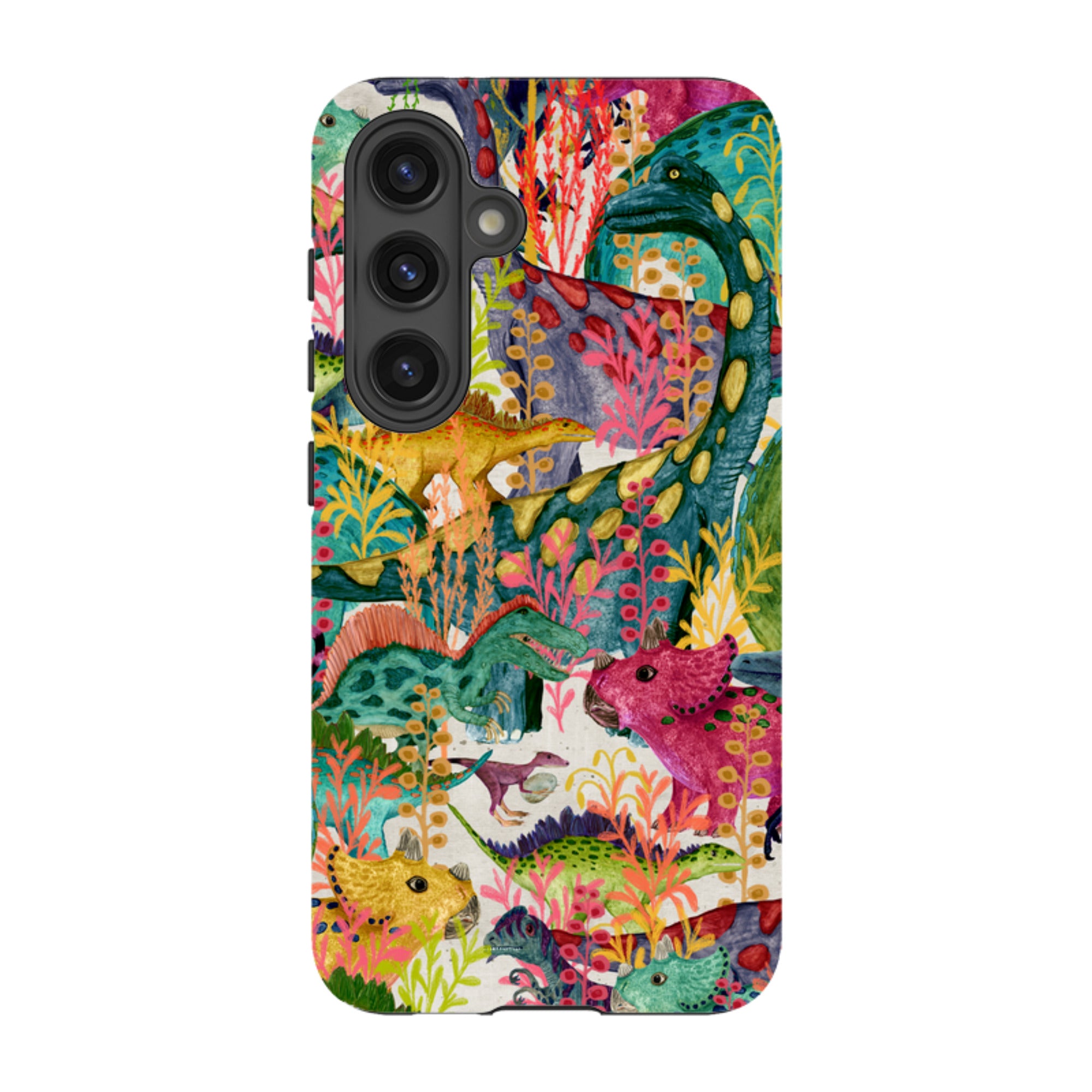 Samsung Tough Case - Dinosaur Jamboree By Katherine Quinn