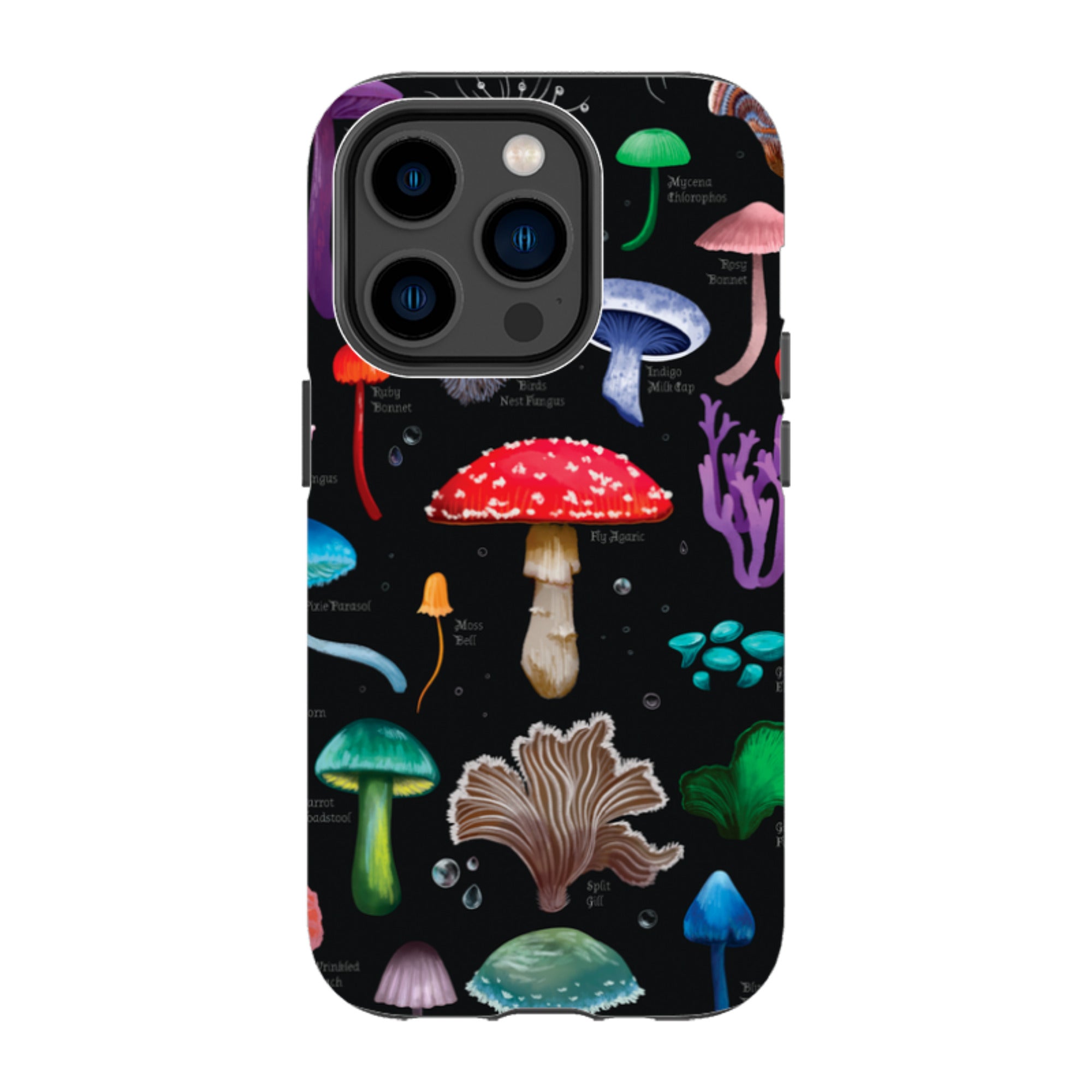 iPhone MagSafe Tough Case - Mushrooms By Anna Stead