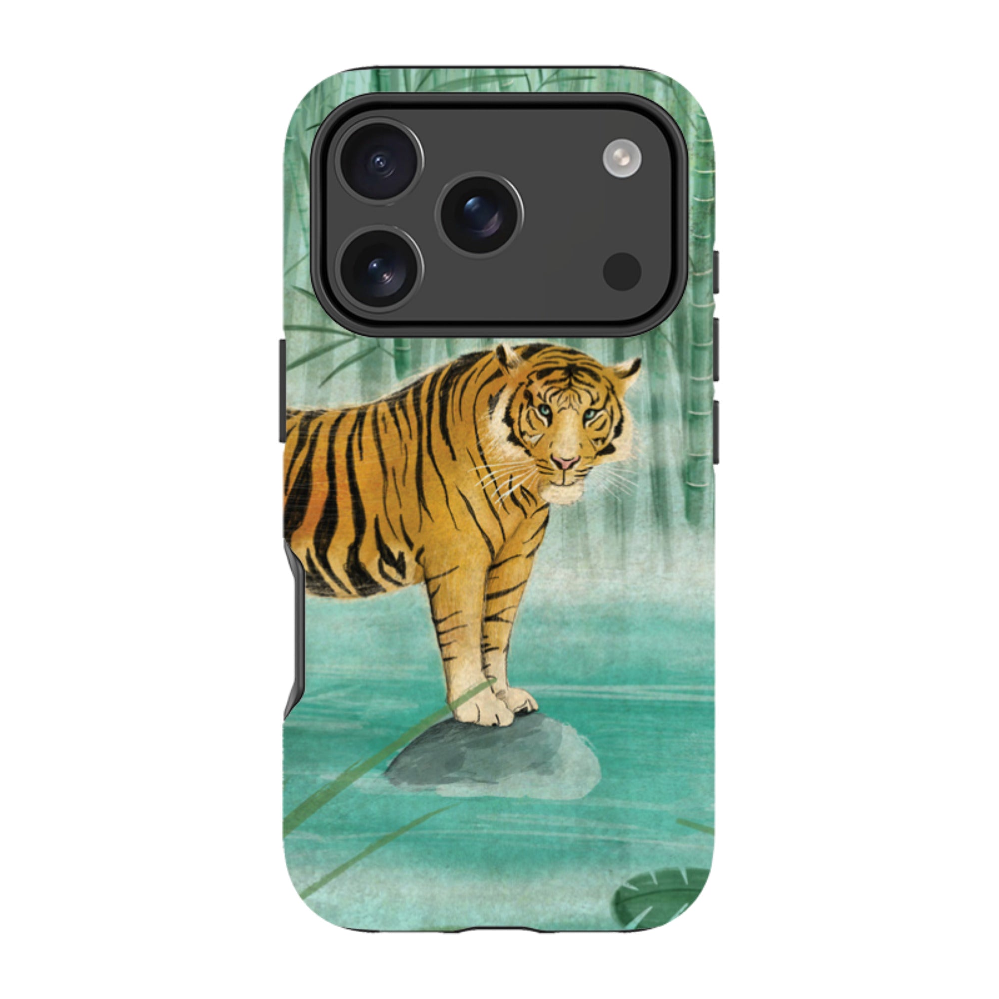 iPhone MagSafe Tough Case - Tiger By Maja Lindberg