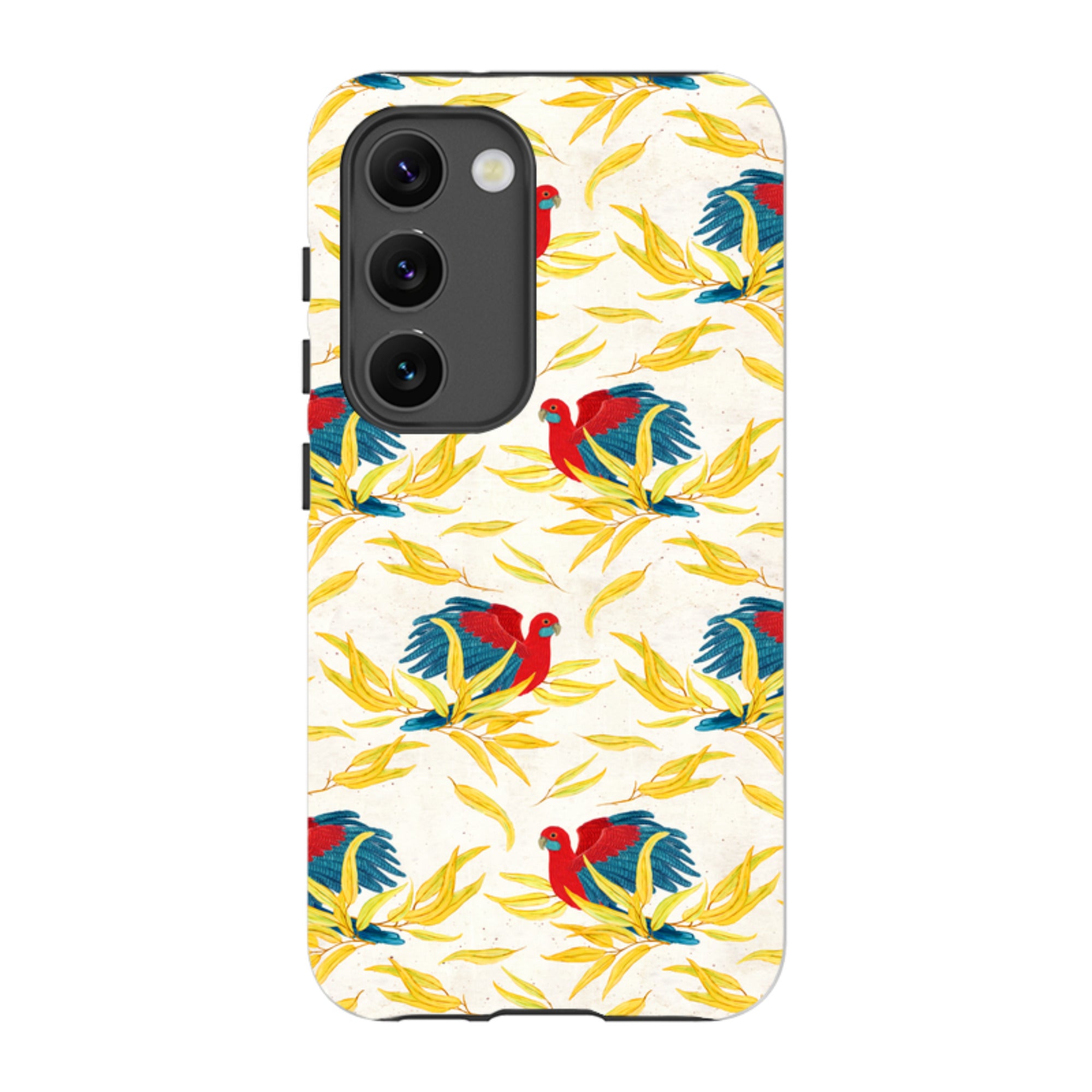 Samsung Tough Case - Crimson Rosella By Katherine Quinn