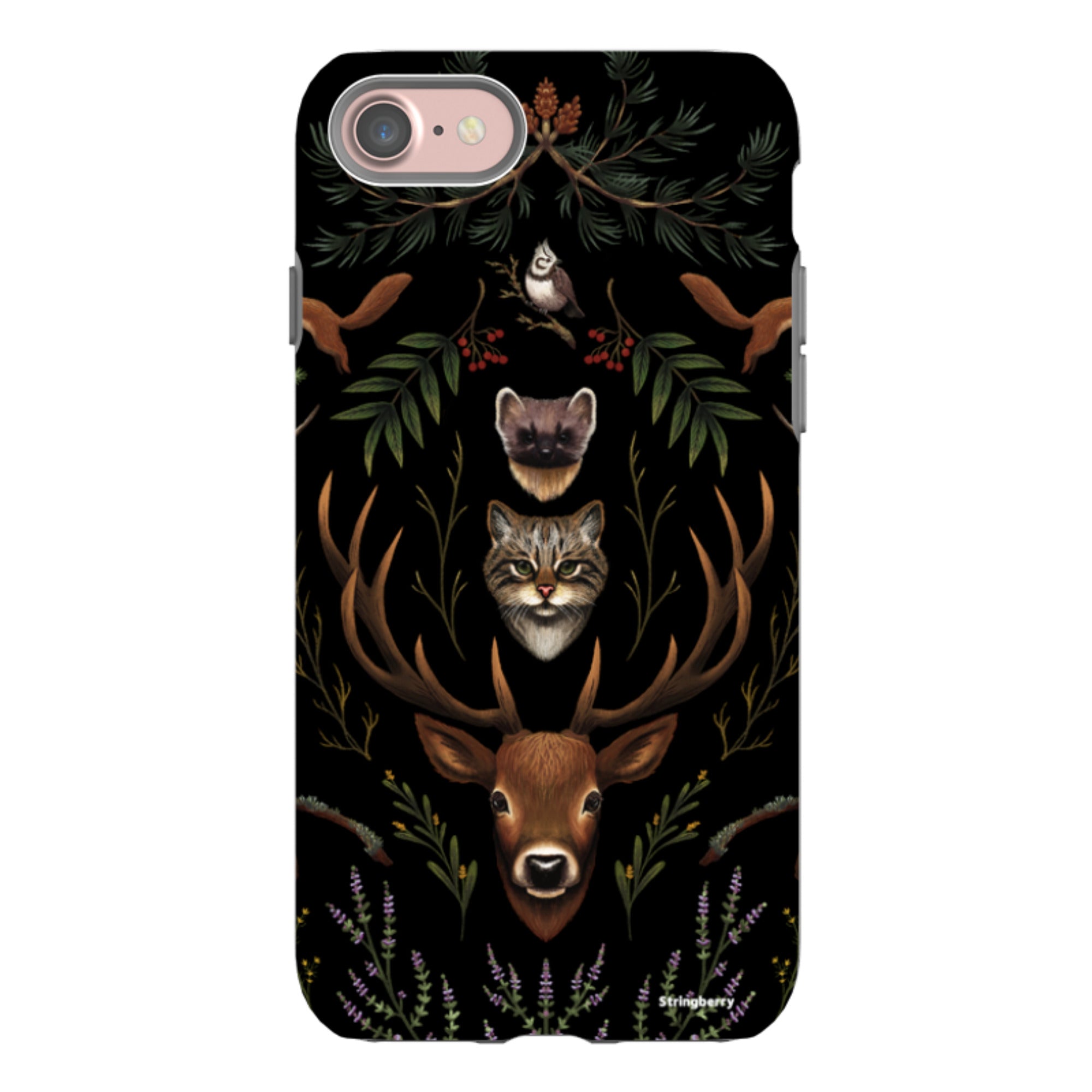 iPhone Tough Case - Highland Wildlife By Anna Stead