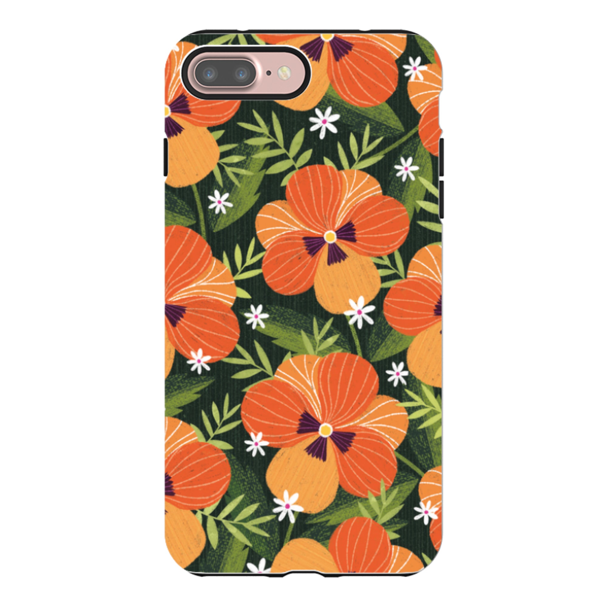 iPhone Tough Case - Pensees II By Ali Brookes