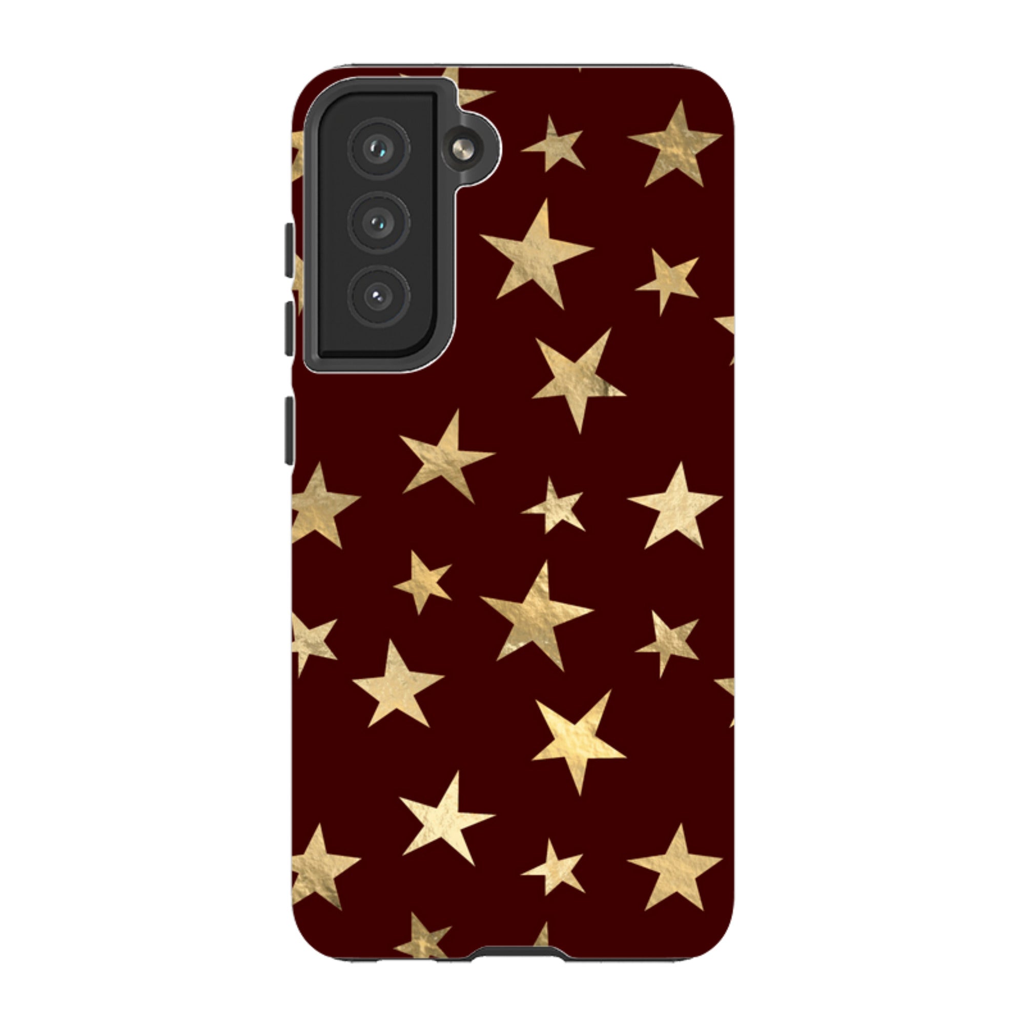 Samsung Tough Case - Brown and Gold Stars