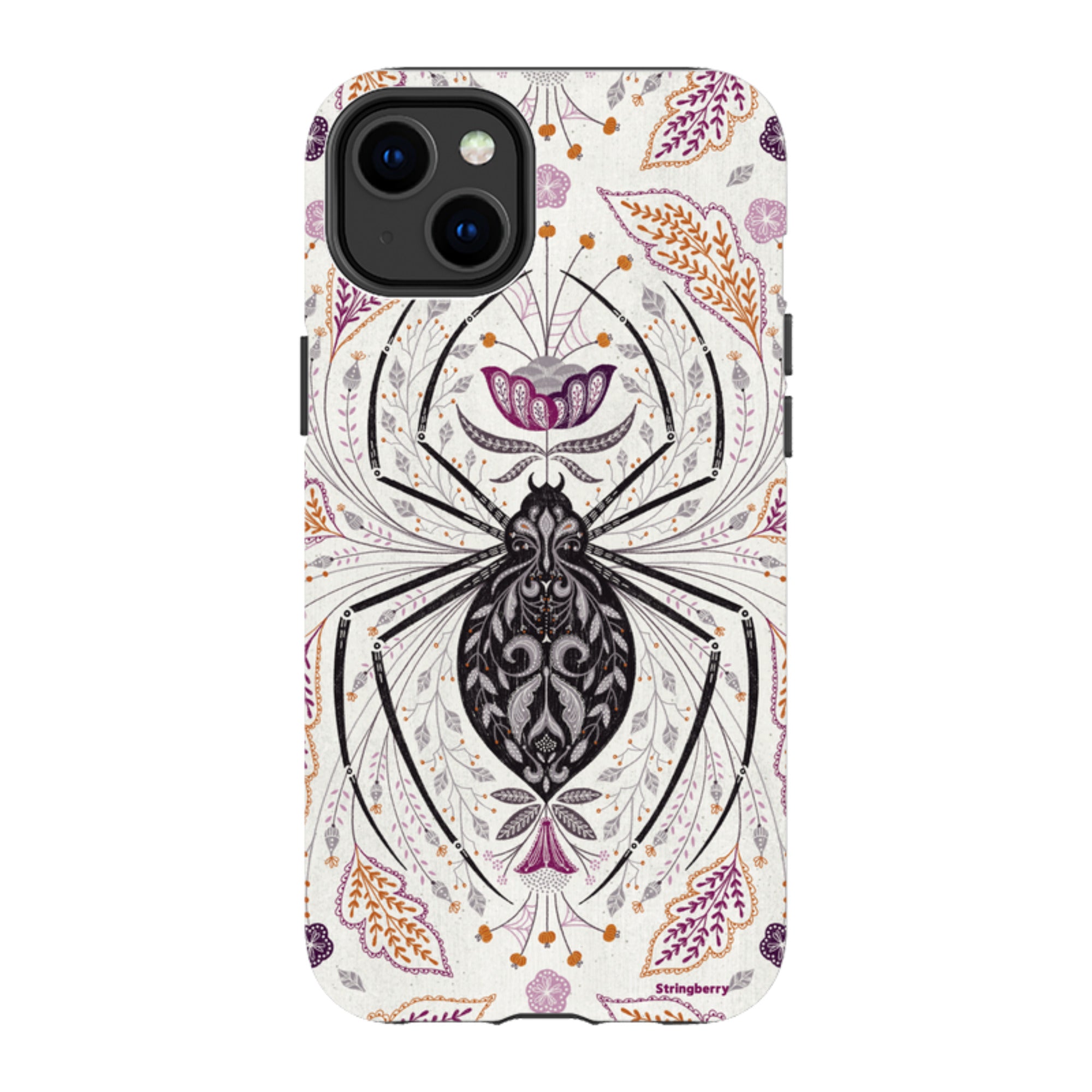 iPhone Tough Case - Spider By Jenny Zemanek