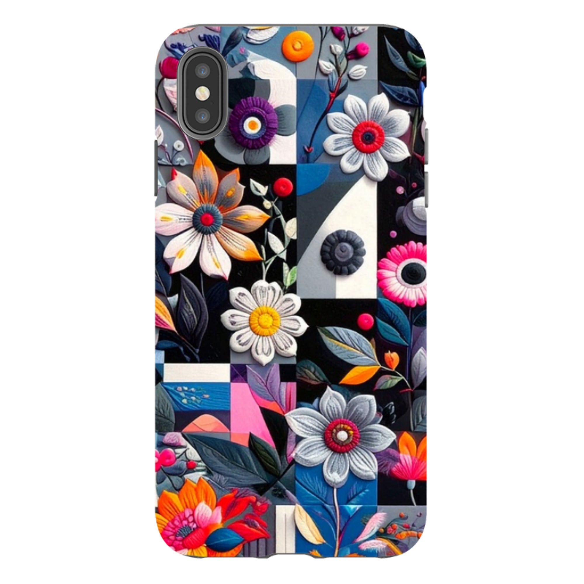 iPhone Tough Case - Summer Petal Garden