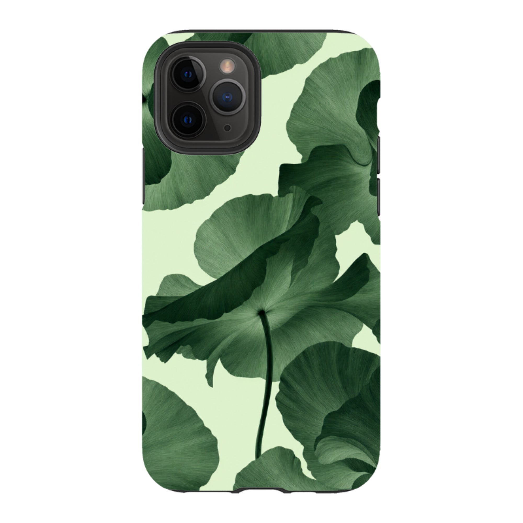 iPhone Tough Case - Sage Green Poppy