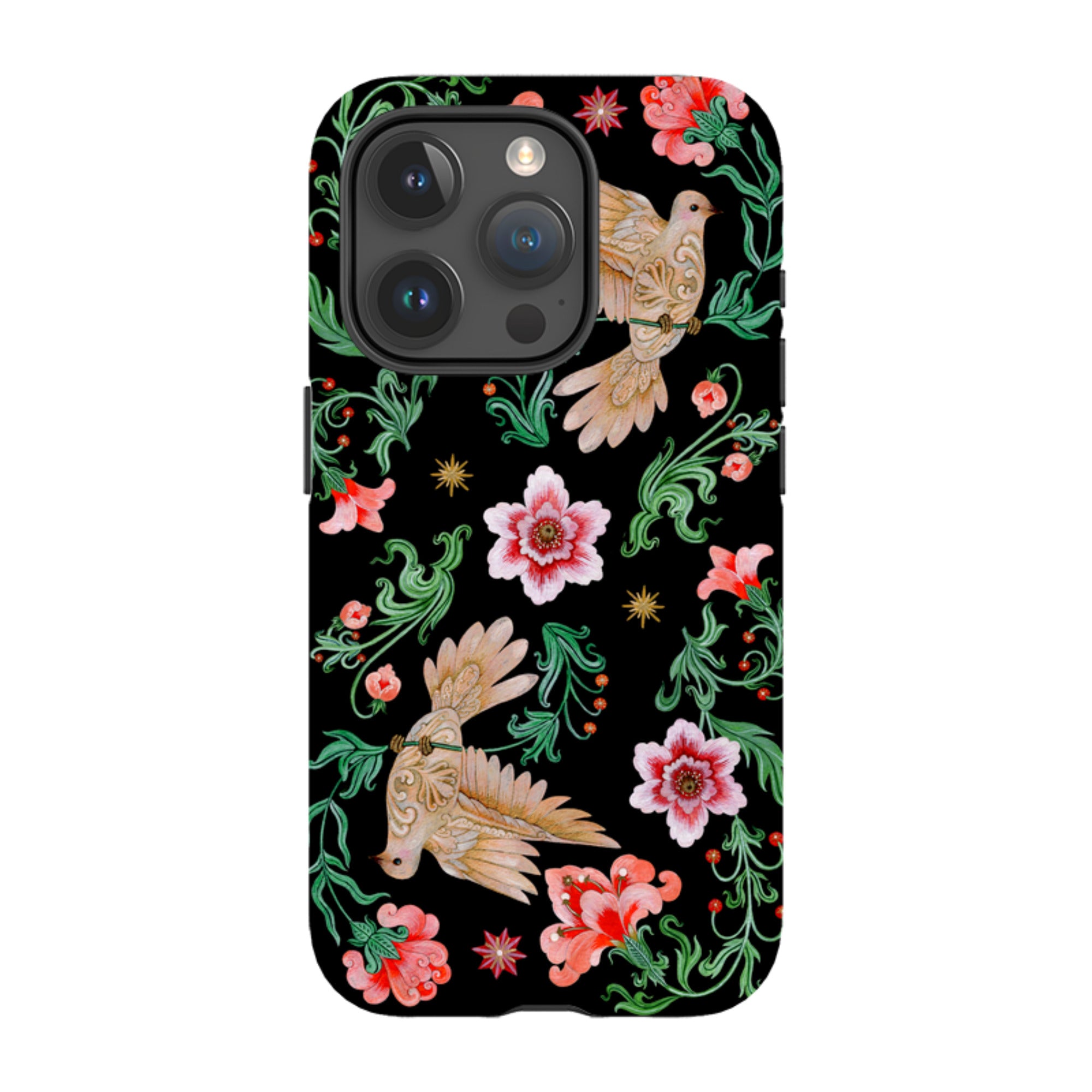 iPhone MagSafe Tough Case - Two Turtle Doves By Maria Matos