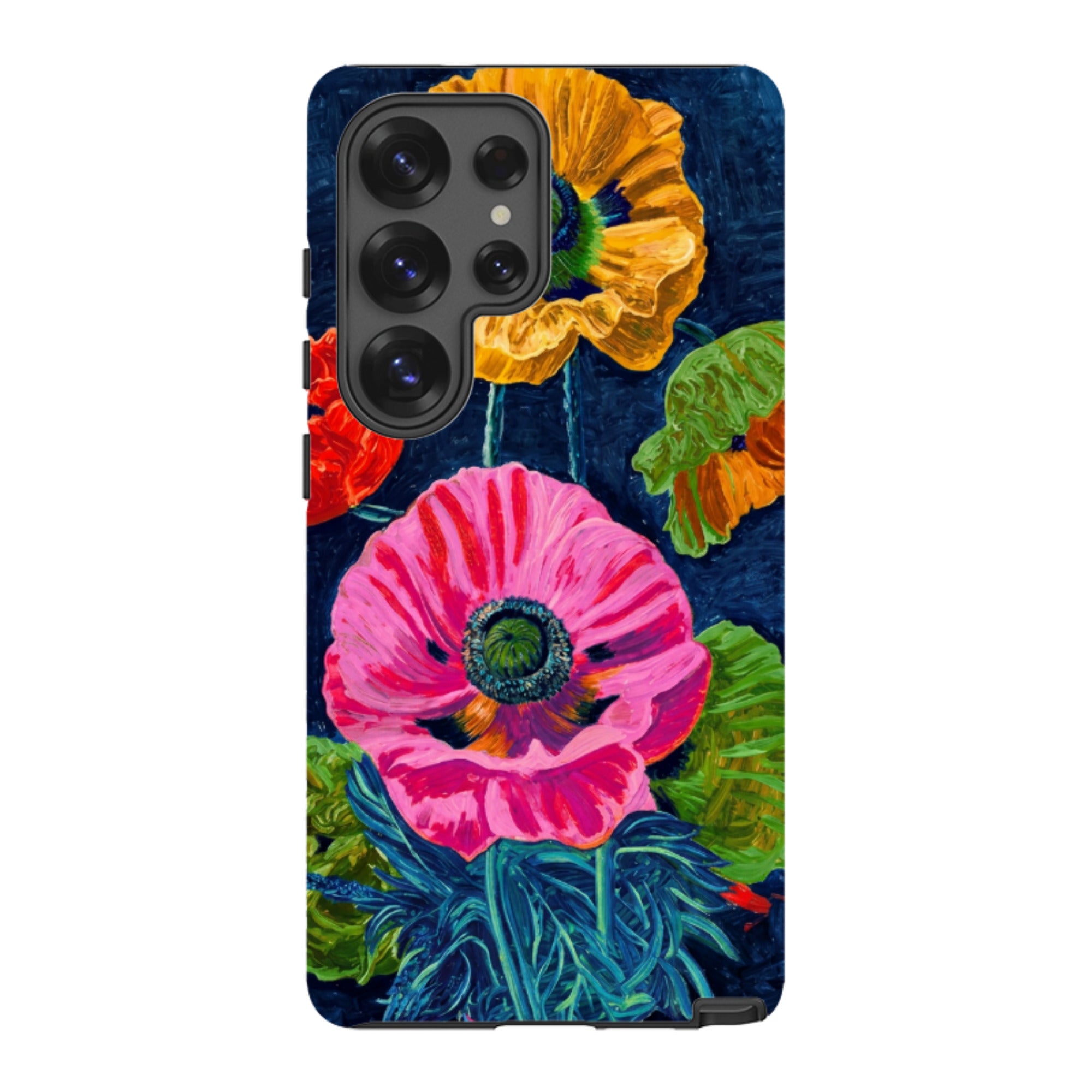 Samsung Tough Case - Kisling Poppy Blue