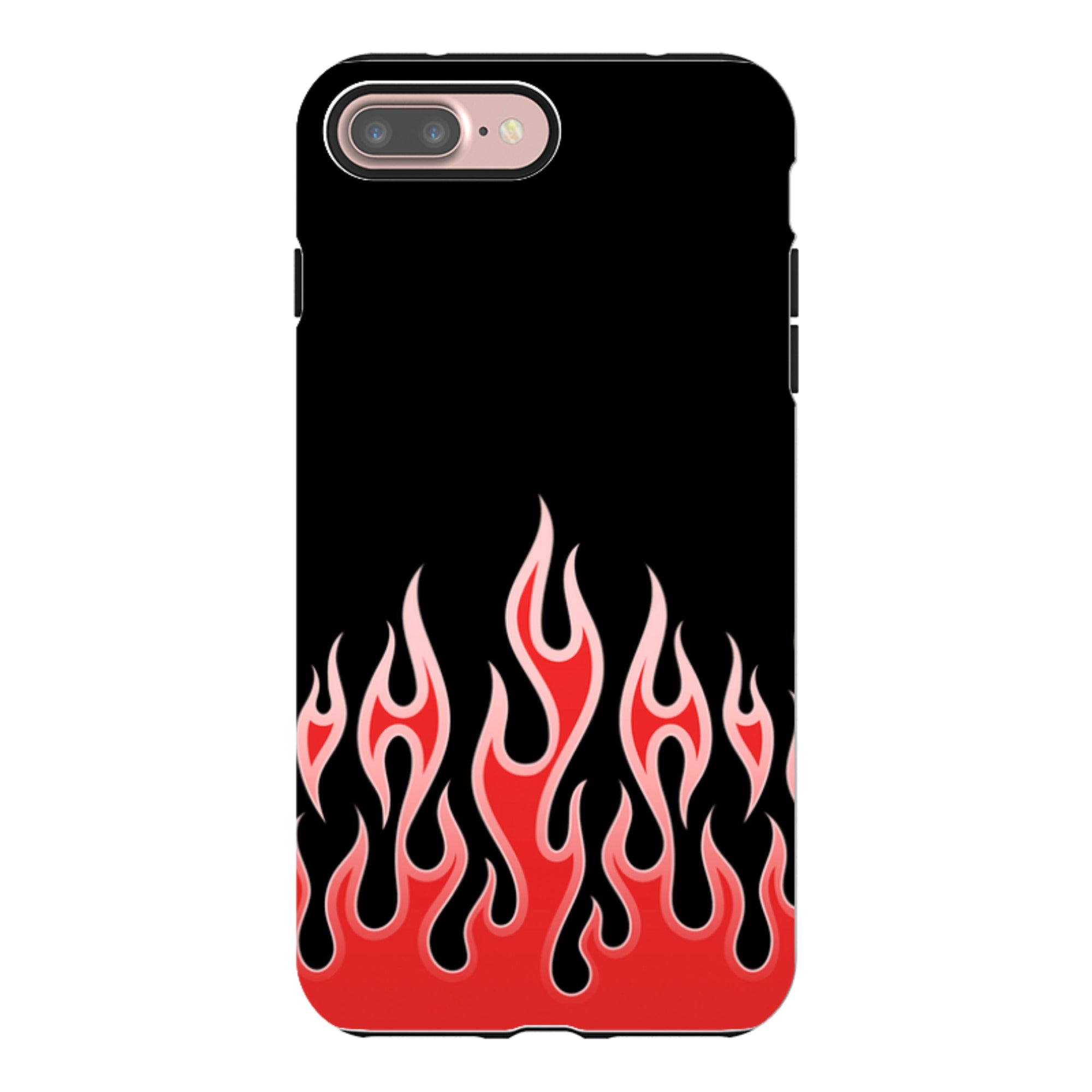 iPhone Tough Case - Red Flames